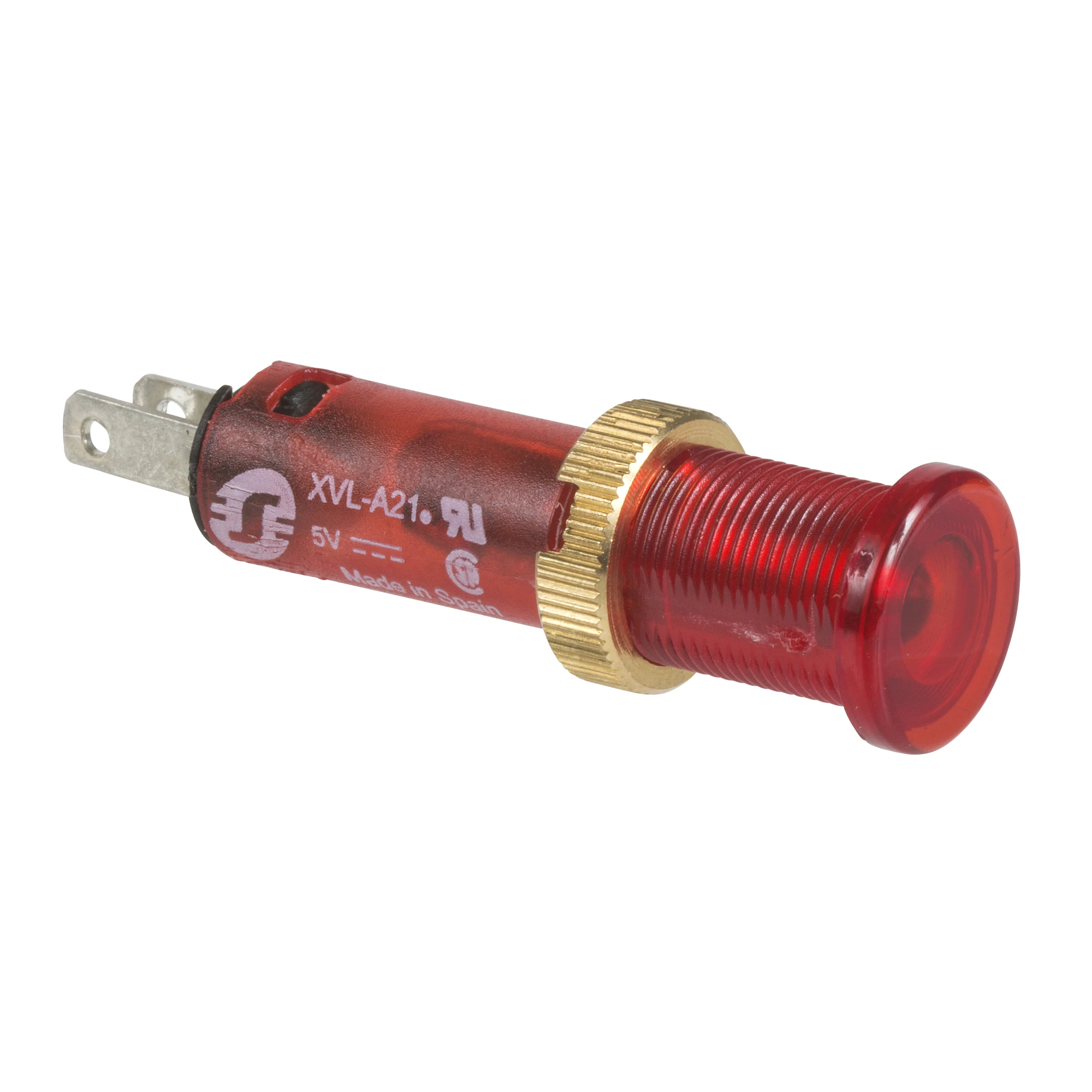 Schneider Electric XVLA234 Signal light, Harmony XVL, 8mm, red, protected LED, 24V DC, flat connector (img_001) Schneider Electric XVLA234 Signal light, Harmony XVL, 8mm, red, protected LED, 24V DC, flat connector (img_001)