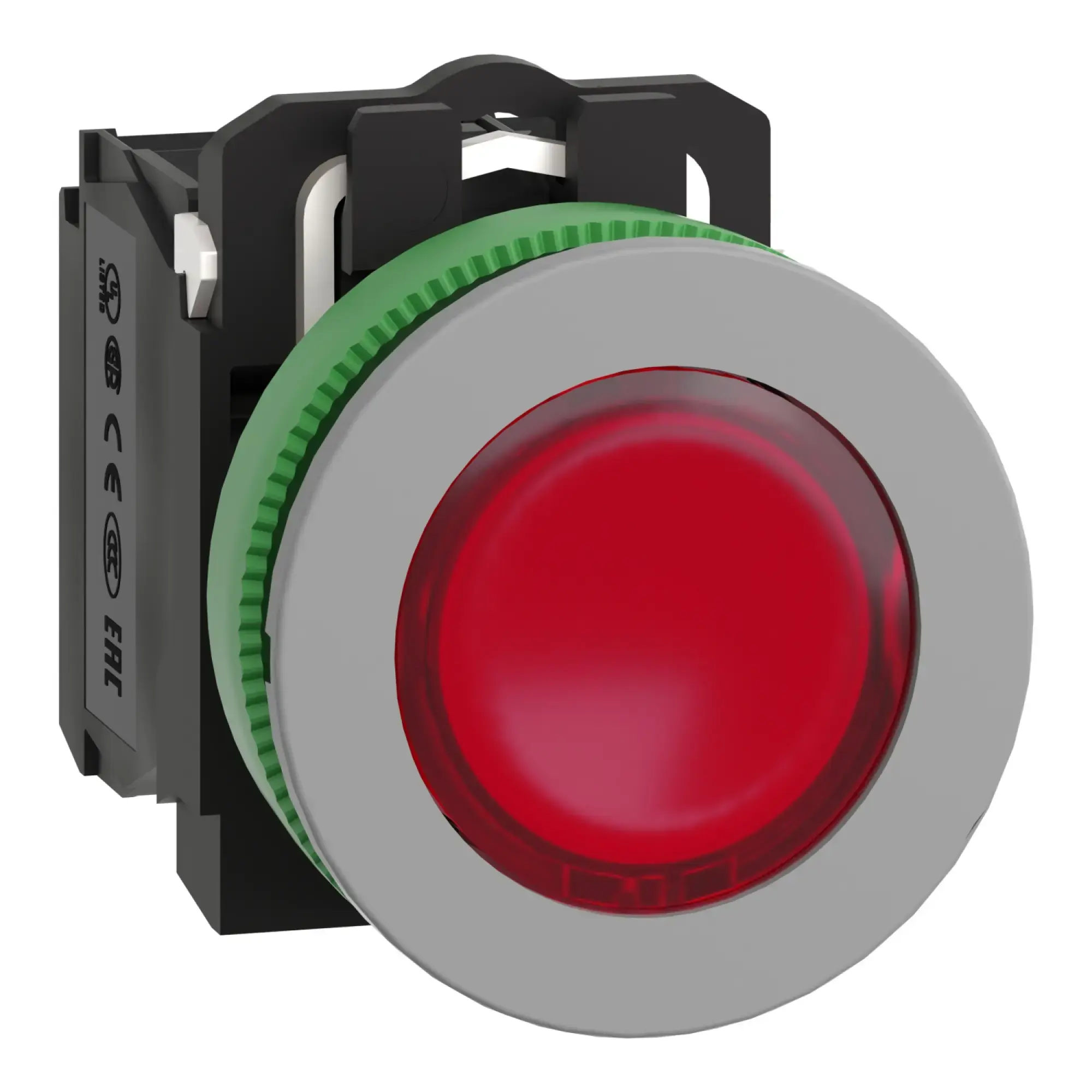 Schneider Electric XB5FW34G5C0 Illuminated Pushbutton, Harmony XB5F, Plastic, Antimicrobial, Light Grey, Red, 30mm, Universal LED, 1NO + 1NC, 110-120V AC (img_008) Schneider Electric XB5FW34G5C0 Illuminated Pushbutton, Harmony XB5F, Plastic, Antimicrobial, Light Grey, Red, 30mm, Universal LED, 1NO + 1NC, 110-120V AC (img_008)