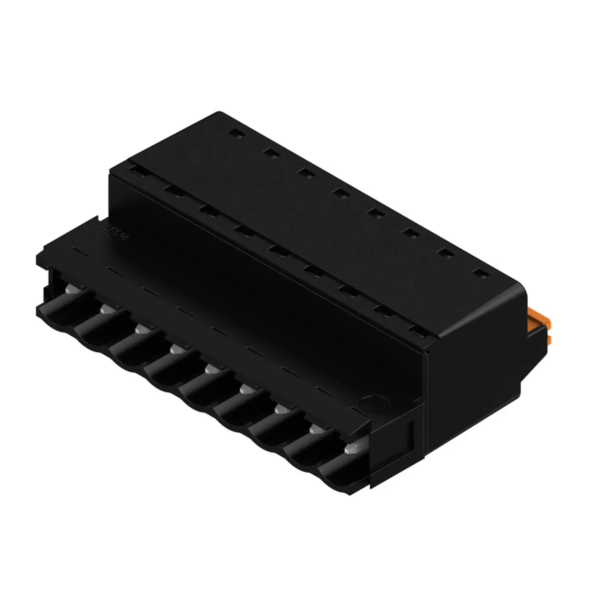 Weidmüller 1335920000 PCB connector (wire connection), 320 V, 25.9 A, Pitch in mm: 5.08, 3.31 mm², Number of poles: 9, PUSH IN with actuator, Box (img_001)