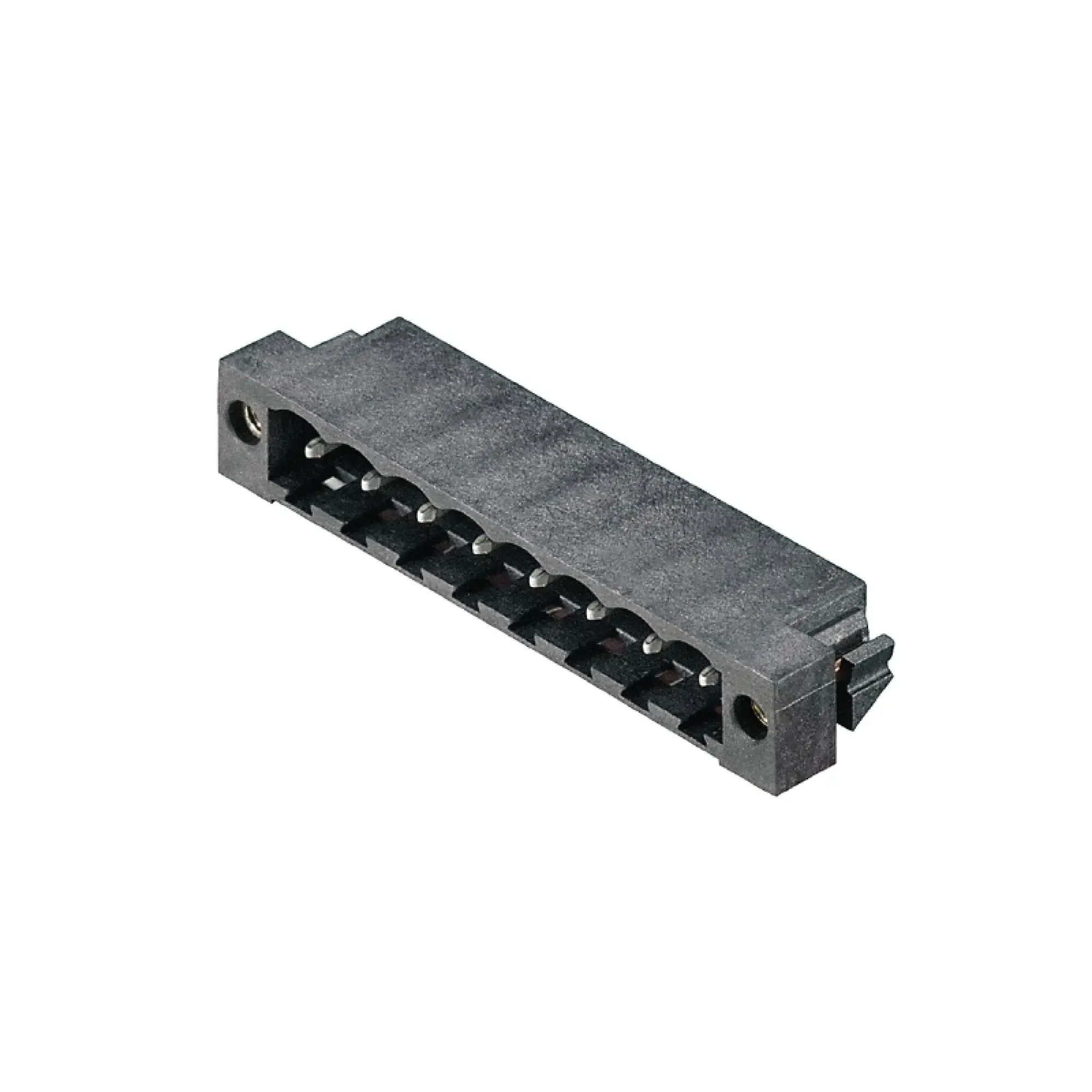 Weidmüller 1876910000 PCB connector (board connection), 320 V, 27.5 A, Pitch in mm: 5.08, Number of poles: 8, THT/THR solder connection, Box (img_001)