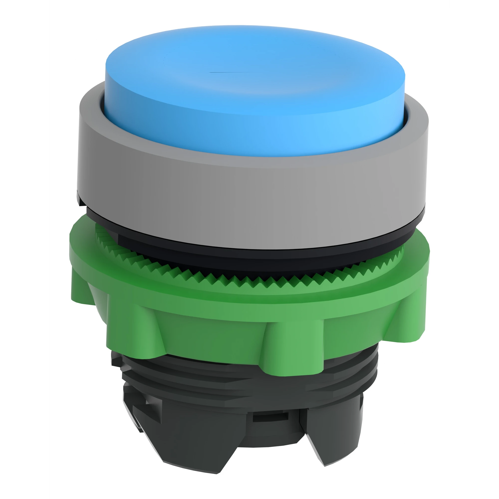 Schneider Electric ZB5AL6C0 Pushbutton, Front Element, Harmony XB5, Plastic, 22mm, Light Grey, Blue, Projecting, Unlabelled, Momentary (img_005) Schneider Electric ZB5AL6C0 Pushbutton, Front Element, Harmony XB5, Plastic, 22mm, Light Grey, Blue, Projecting, Unlabelled, Momentary (img_005)