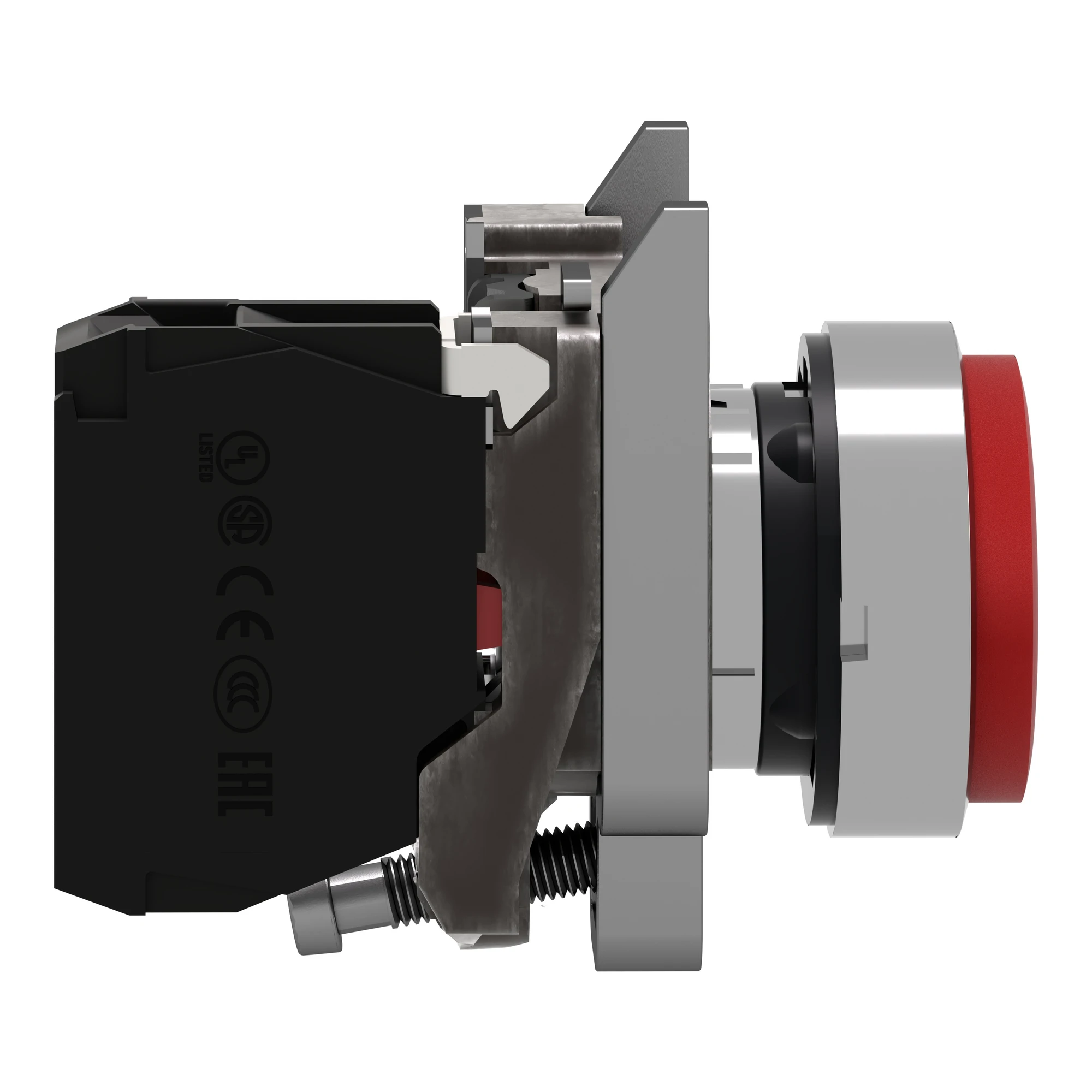 Schneider Electric XB4BL42 Pushbutton, Harmony XB4, metal, 22mm, Red, protruding, unlabelled, momentary, 1NC (img_003) Schneider Electric XB4BL42 Pushbutton, Harmony XB4, metal, 22mm, Red, protruding, unlabelled, momentary, 1NC (img_003)