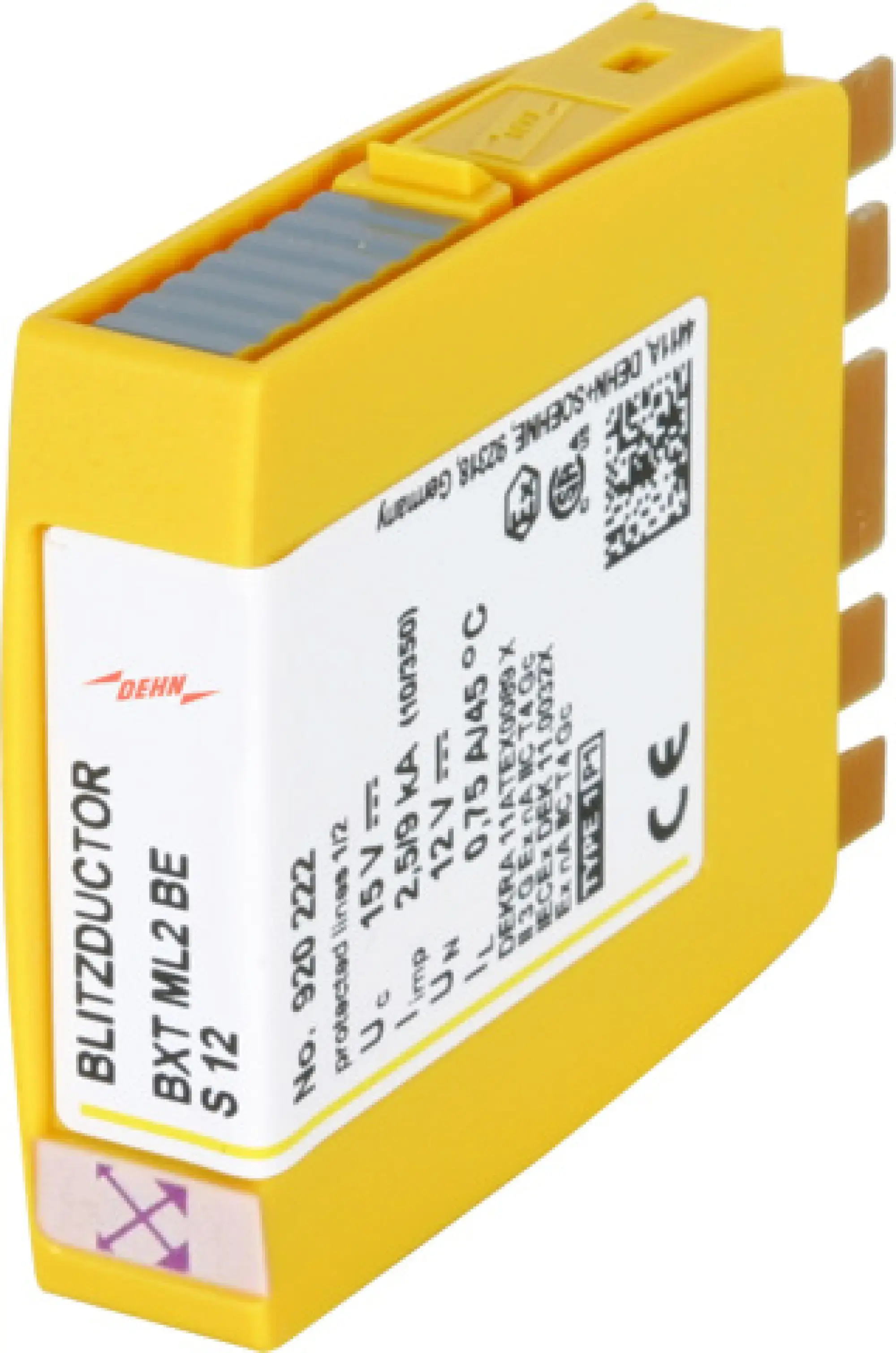 Dehn 920222 BLITZDUCTOR XT combined lightn. current and surge arrester mod., shield earthing (img_001) Dehn 920222 BLITZDUCTOR XT combined lightn. current and surge arrester mod., shield earthing (img_001)