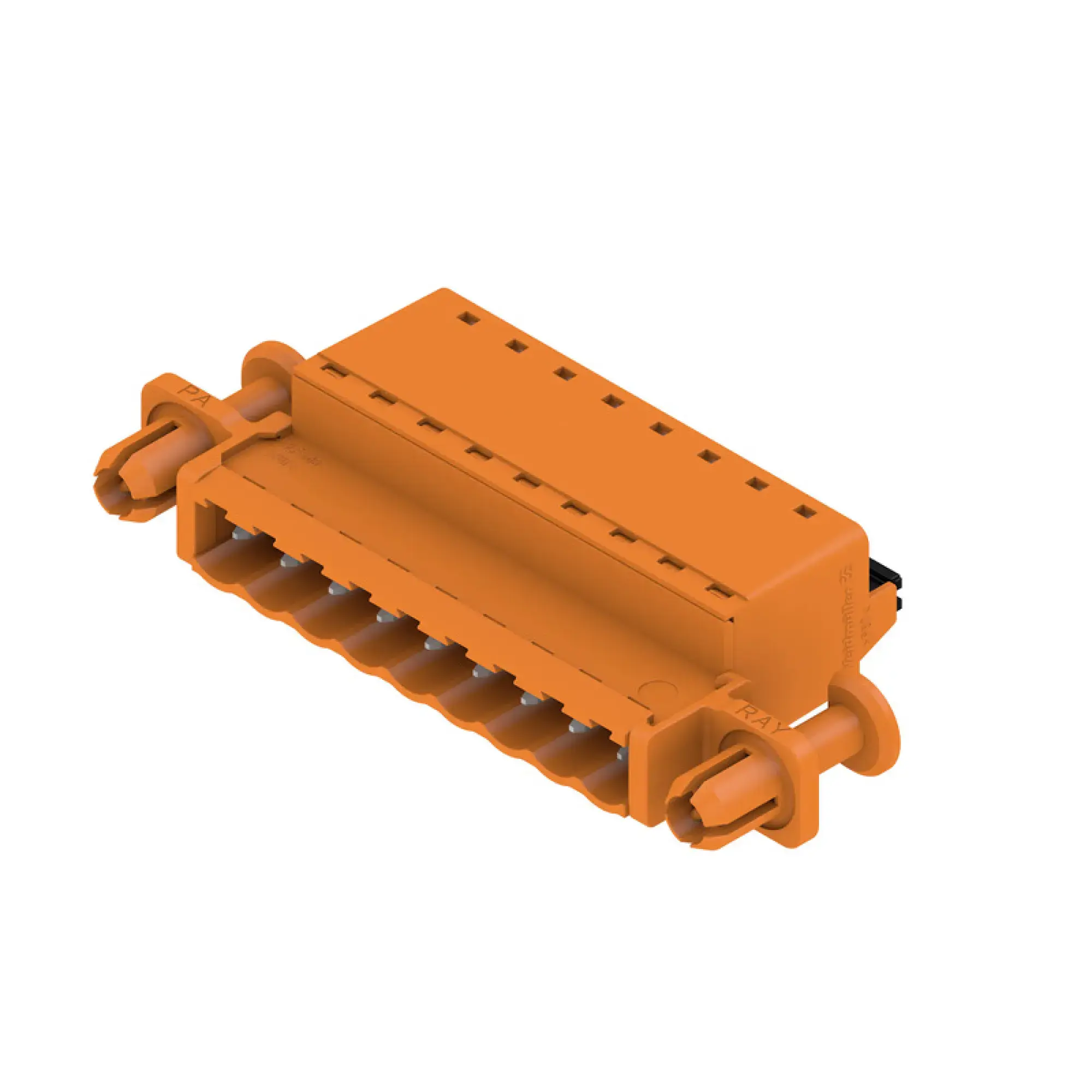 Weidmüller 1353670000 PCB connector (wire connection), 320 V, 25.9 A, Pitch in mm: 5.08, 3.31 mm², Number of poles: 9, PUSH IN with actuator, Box (img_001) Weidmüller 1353670000 PCB connector (wire connection), 320 V, 25.9 A, Pitch in mm: 5.08, 3.31 mm², Number of poles: 9, PUSH IN with actuator, Box (img_001)