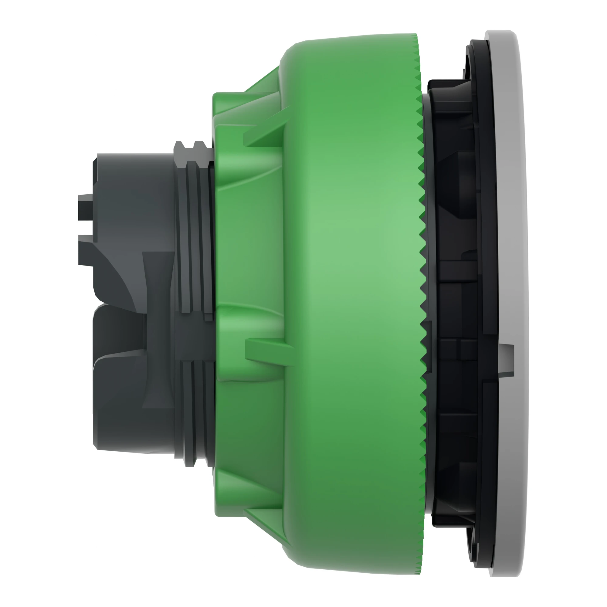 Schneider Electric ZB5FW313C0 Illuminated Pushbutton, Front Element, Harmony XB5F, Plastic, 30mm, Light Grey, White, for Universal LED (img_003)