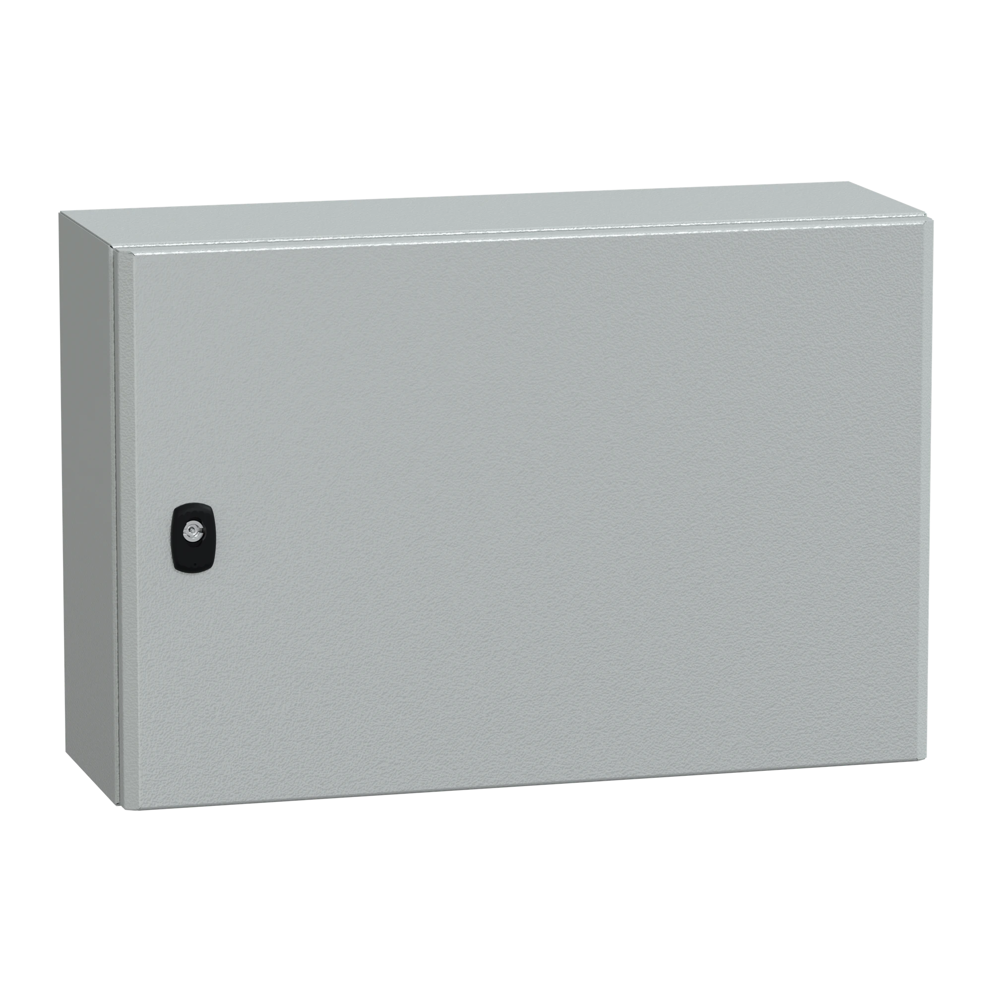 Schneider Electric NSYS3D4620P Spacial S3D solid door with mounting plate H400xW600xD200 IP66 IK10 RAL7035. (img_001)