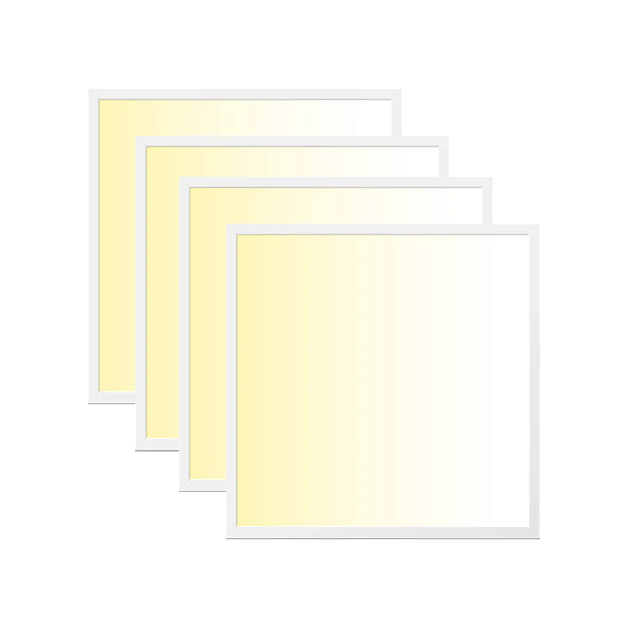 WSU Lights WS000001517-4 4-pack LED Panel, 62x62, warm white 3000K, 40W, 4400lm, UGR WSU Lights WS000001517-4 4-pack LED Panel, 62x62, warm white 3000K, 40W, 4400lm, UGR