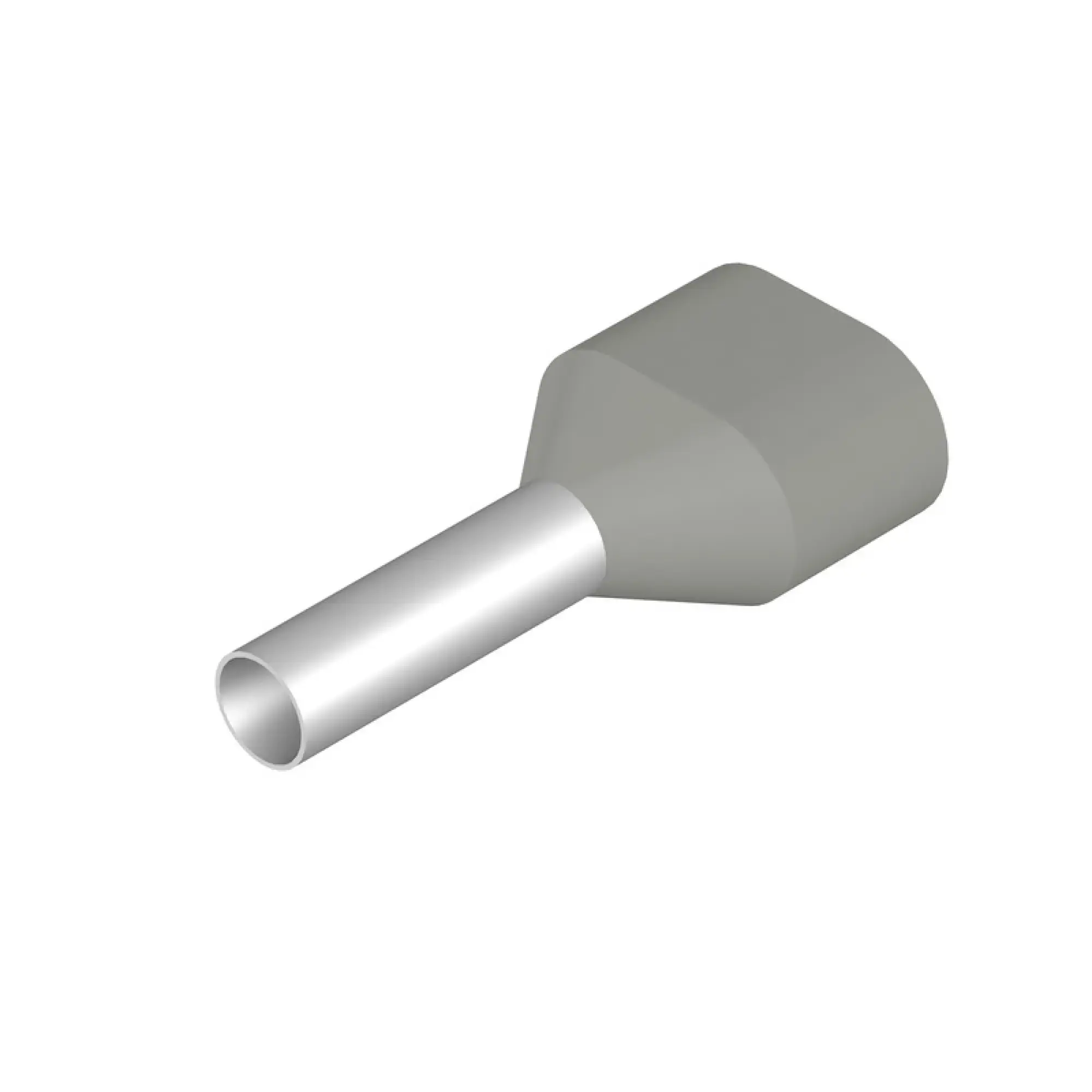 Weidmüller 9018580000 Wire end ferrule, Twin wire-end ferrule, 2.5 mm², Stripping length: 13 mm, grey (img_001)