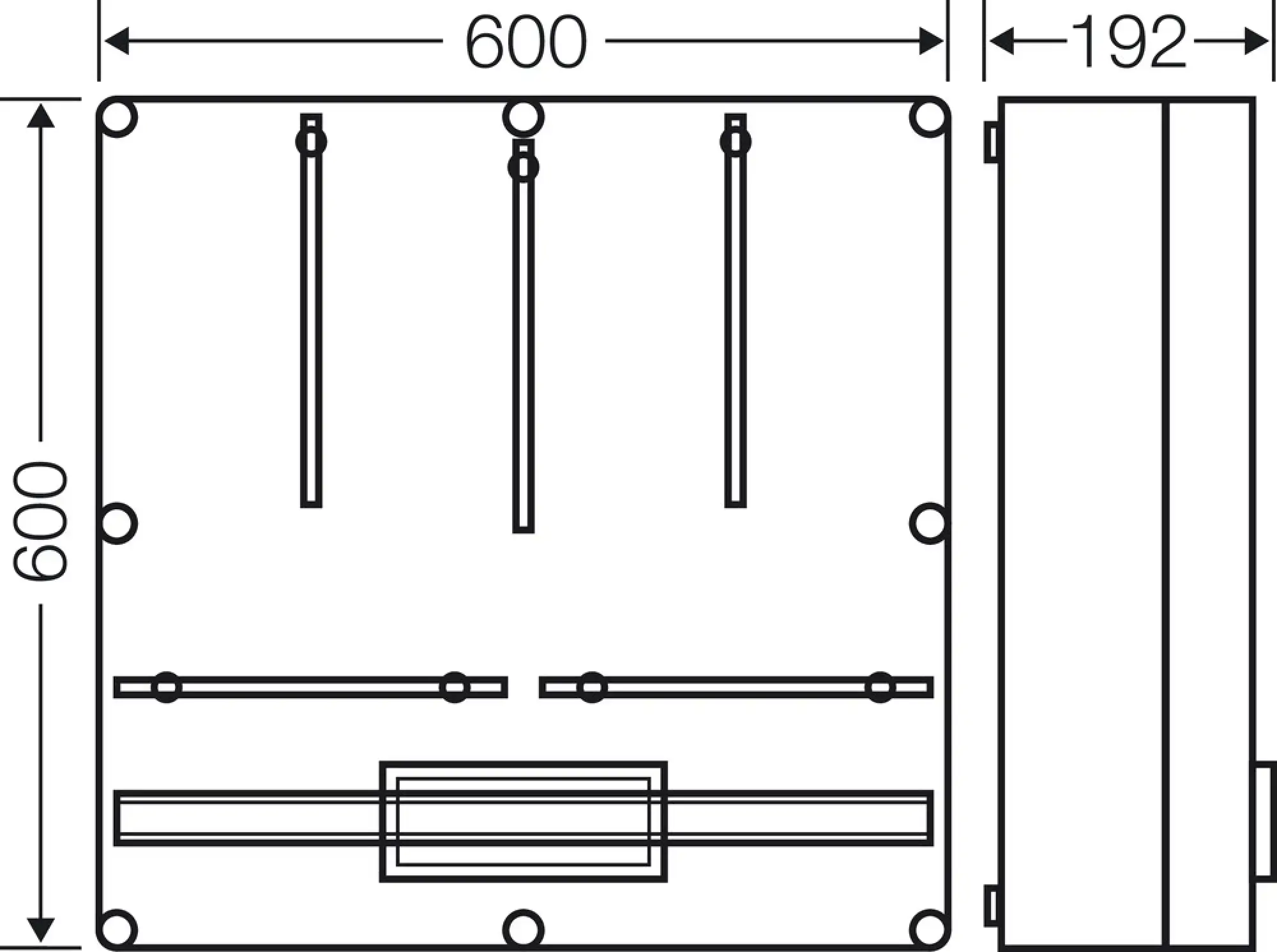 Hensel 2000092 Mi-Zählergehäuse, 600x600x185mm außen, mit Klappdeckel Mi 2820 (img_004) Hensel 2000092 Mi-Zählergehäuse, 600x600x185mm außen, mit Klappdeckel Mi 2820 (img_004)