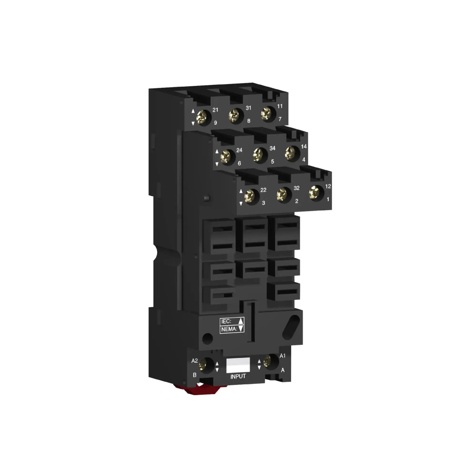 Schneider Electric RUZSF3M Base for RUMF, 2+3-pole, separate contacts, box terminals (img_009)