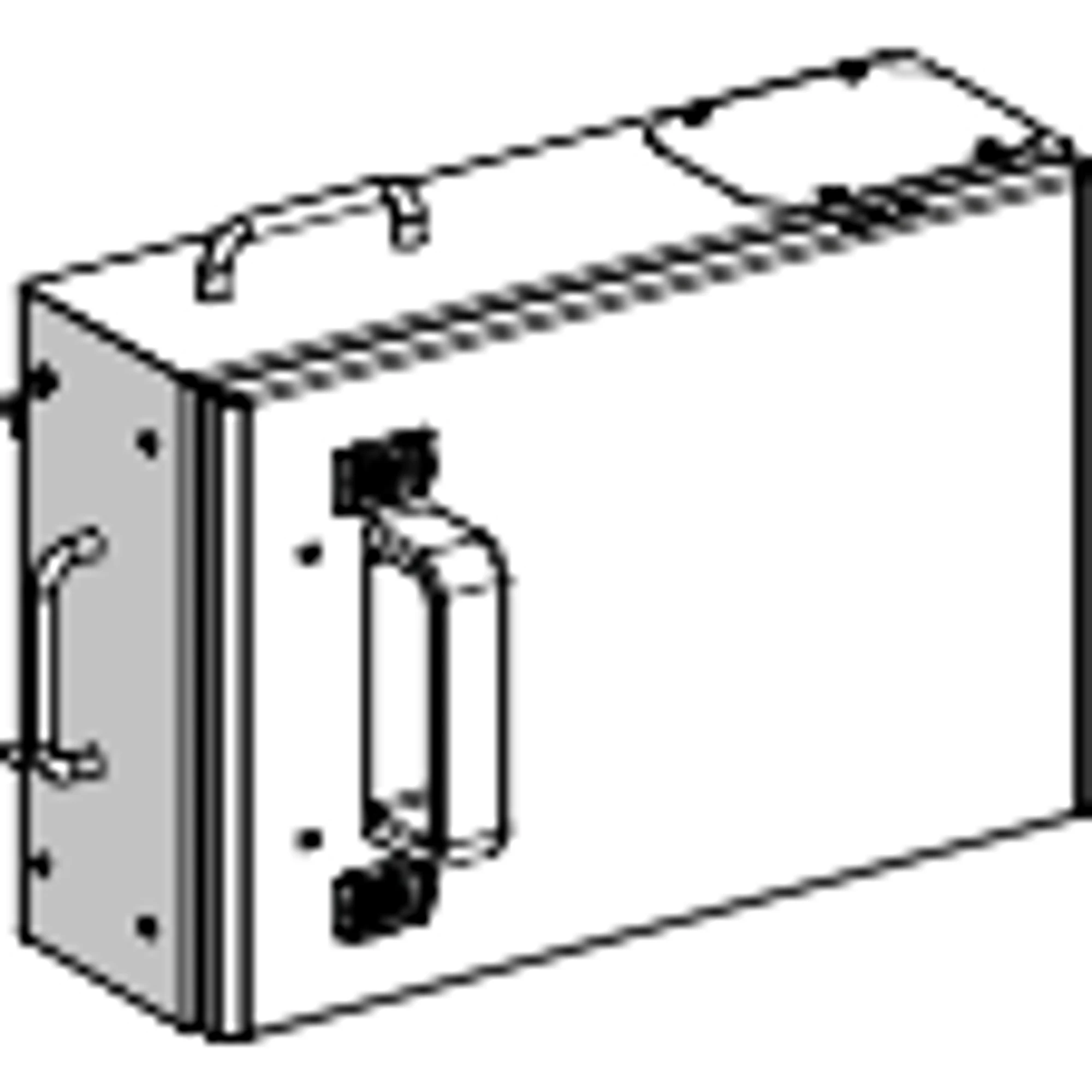 Schneider Electric KSB160SE4 KS Terminal Box, 160A, 3L+N+PE, for NH00 fuses (img_001)