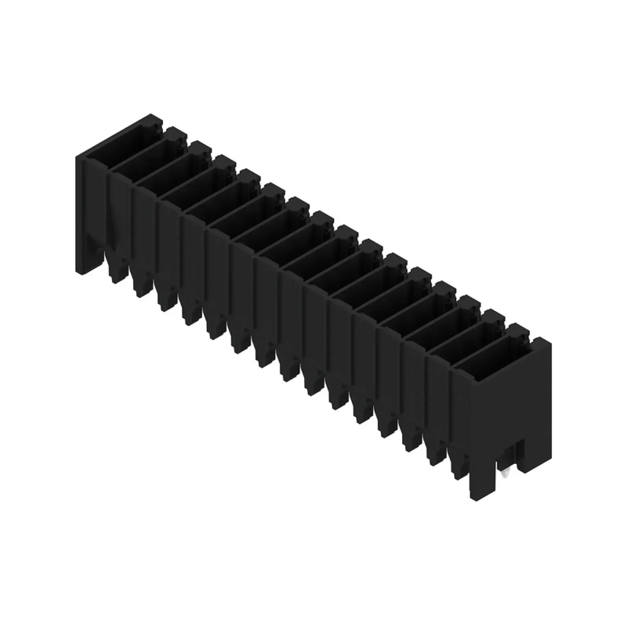 Weidmüller 1290470000 PCB connector (board connection), 160 V, 13.4 A, Pitch in mm: 3.50, Number of poles: 16, THT/THR solder connection, Box (img_001)