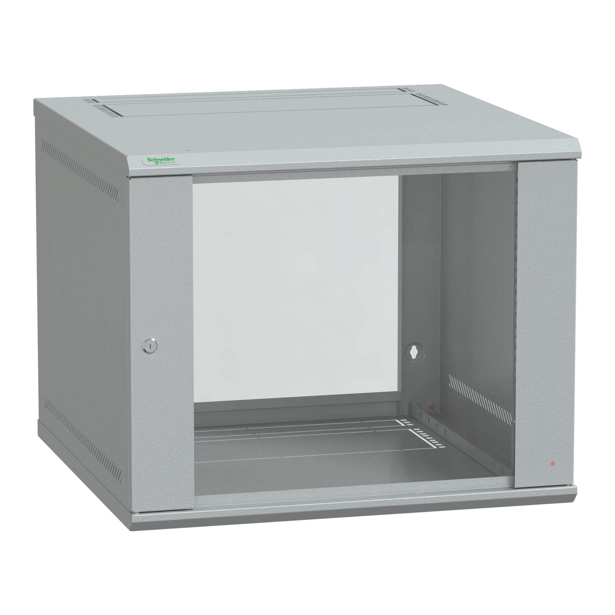 Schneider Electric NSYKDB9U4F Actassi KDB, 19" Wall-mounted KD Box, 9U, Depth 400 mm, Glass Door (img_001) Schneider Electric NSYKDB9U4F Actassi KDB, 19" Wall-mounted KD Box, 9U, Depth 400 mm, Glass Door (img_001)