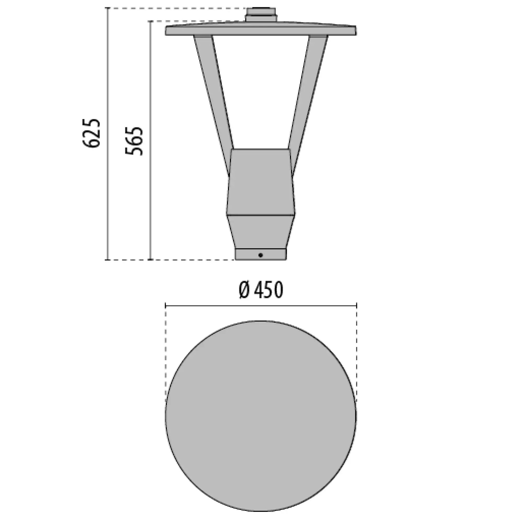 Performance iN Lighting 3106063 LED-Mastleuchte 4000K 25W DALI runde extrabreite Streuoptik 3106063 (img_006)