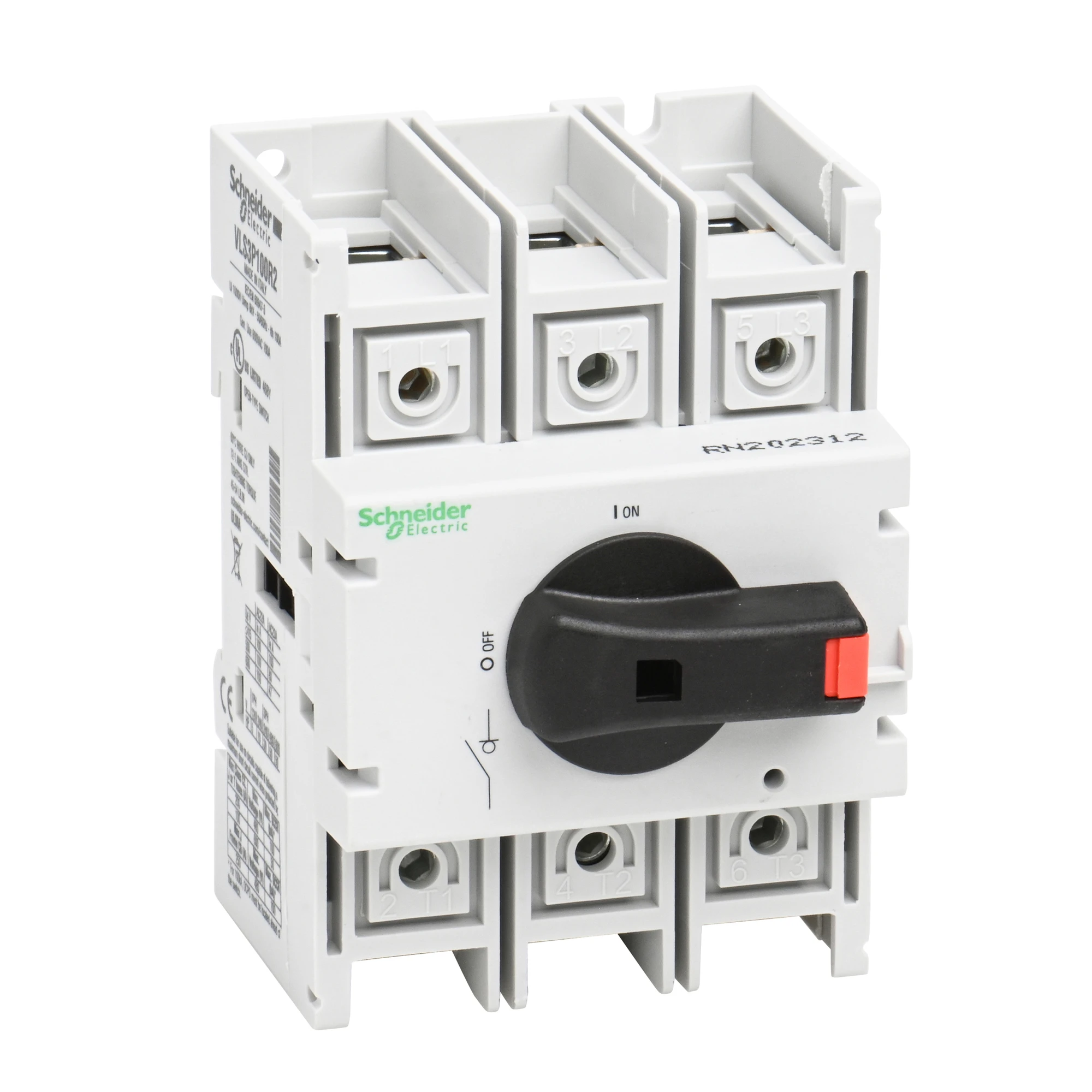 Schneider Electric VLS3P100R2 Load disconnect switch TeSys VLS up to 100A, 3-pole for DIN rail mounting (img_001) Schneider Electric VLS3P100R2 Load disconnect switch TeSys VLS up to 100A, 3-pole for DIN rail mounting (img_001)