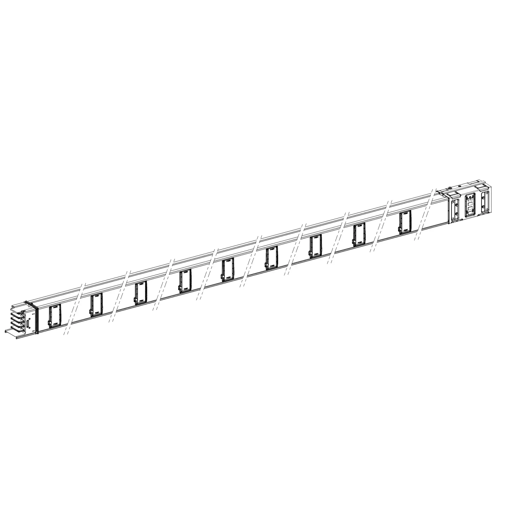 Schneider Electric KSA500ED45018 KSA Straight Element, 500A, 5m, 18 Outlets (img_002) Schneider Electric KSA500ED45018 KSA Straight Element, 500A, 5m, 18 Outlets (img_002)