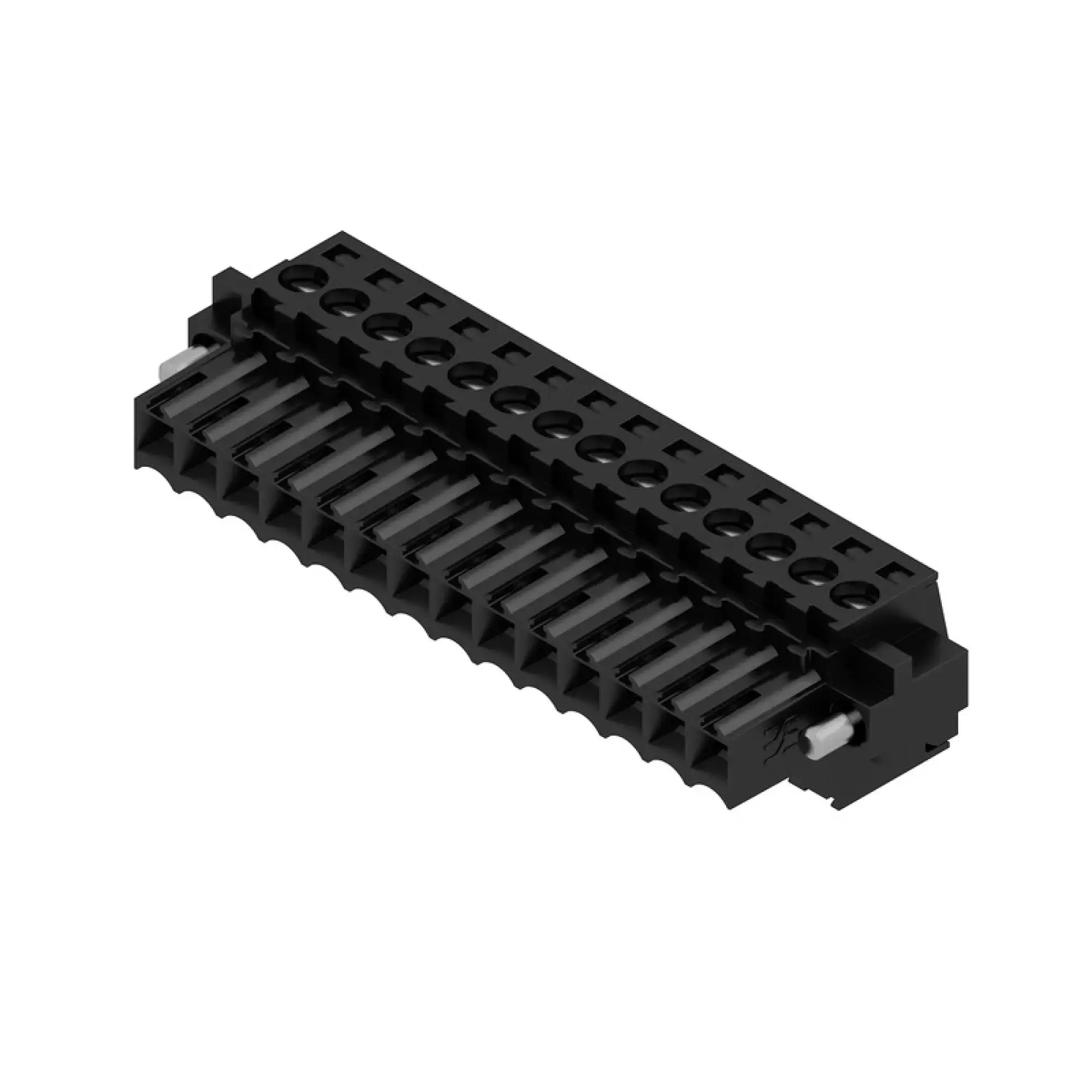Weidmüller 1615900000 PCB connector (wire connection), 160 V, 17 A, Pitch in mm: 3.50, 1.5 mm², Number of poles: 14, Clamping yoke connection, Box (img_001)