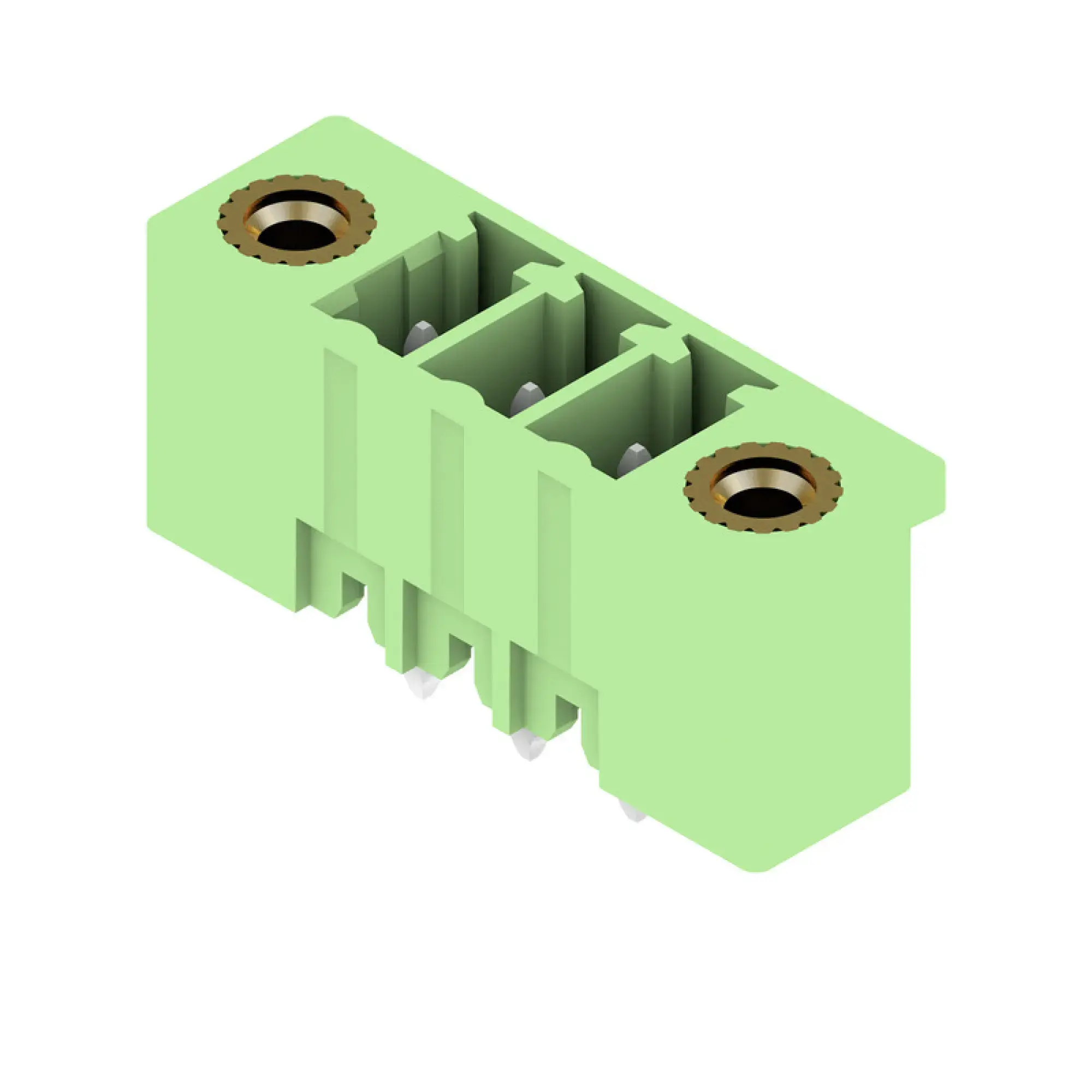 Weidmüller 1793800000 PCB connector (board connection), 160 V, 17.5 A, Pitch in mm: 3.81, Number of poles: 3, THT solder connection, Box (img_001) Weidmüller 1793800000 PCB connector (board connection), 160 V, 17.5 A, Pitch in mm: 3.81, Number of poles: 3, THT solder connection, Box (img_001)