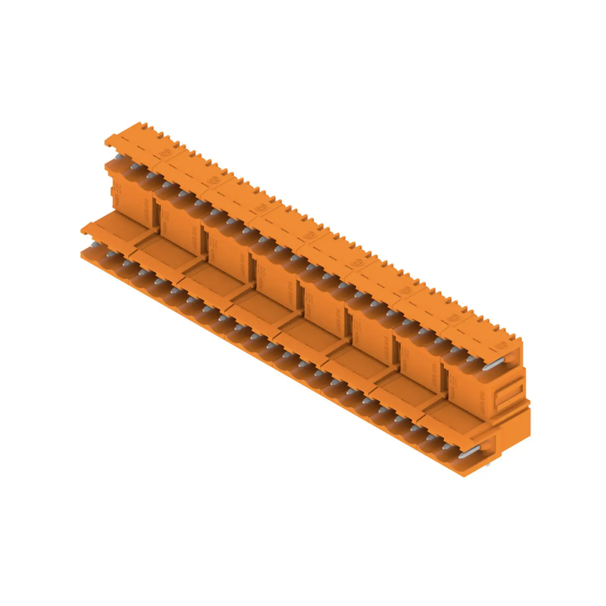 Weidmüller 1725390000 PCB connector (board connection), 250 V, 17 A, Pitch in mm: 5.08, Number of poles: 48, THT solder connection, Box (img_001)