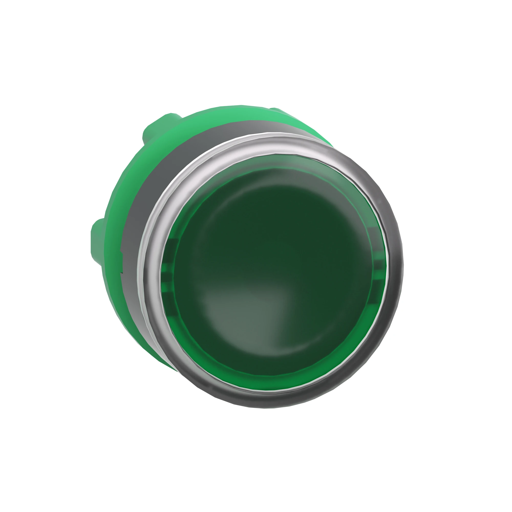 Schneider Electric ZB5AW333 Illuminated pushbutton, front element, Harmony XB5, plastic, 22mm, green, for universal LED (img_004)