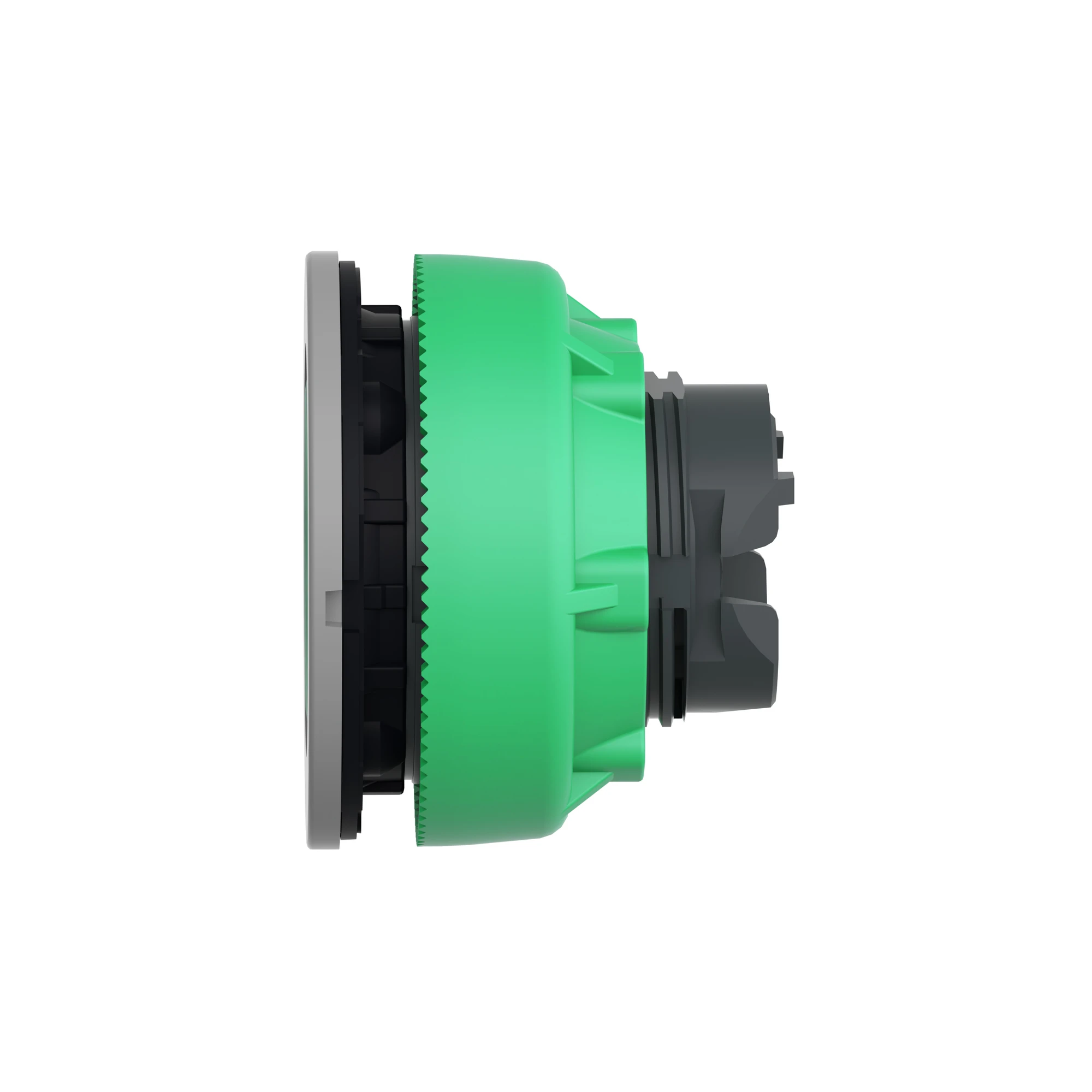 Schneider Electric ZB5FA38C0 Illuminated Push Button, Front Element, Harmony XB5F, Plastic, 30mm, Light Grey, Green, for Universal LED, for Insert Label (img_006)