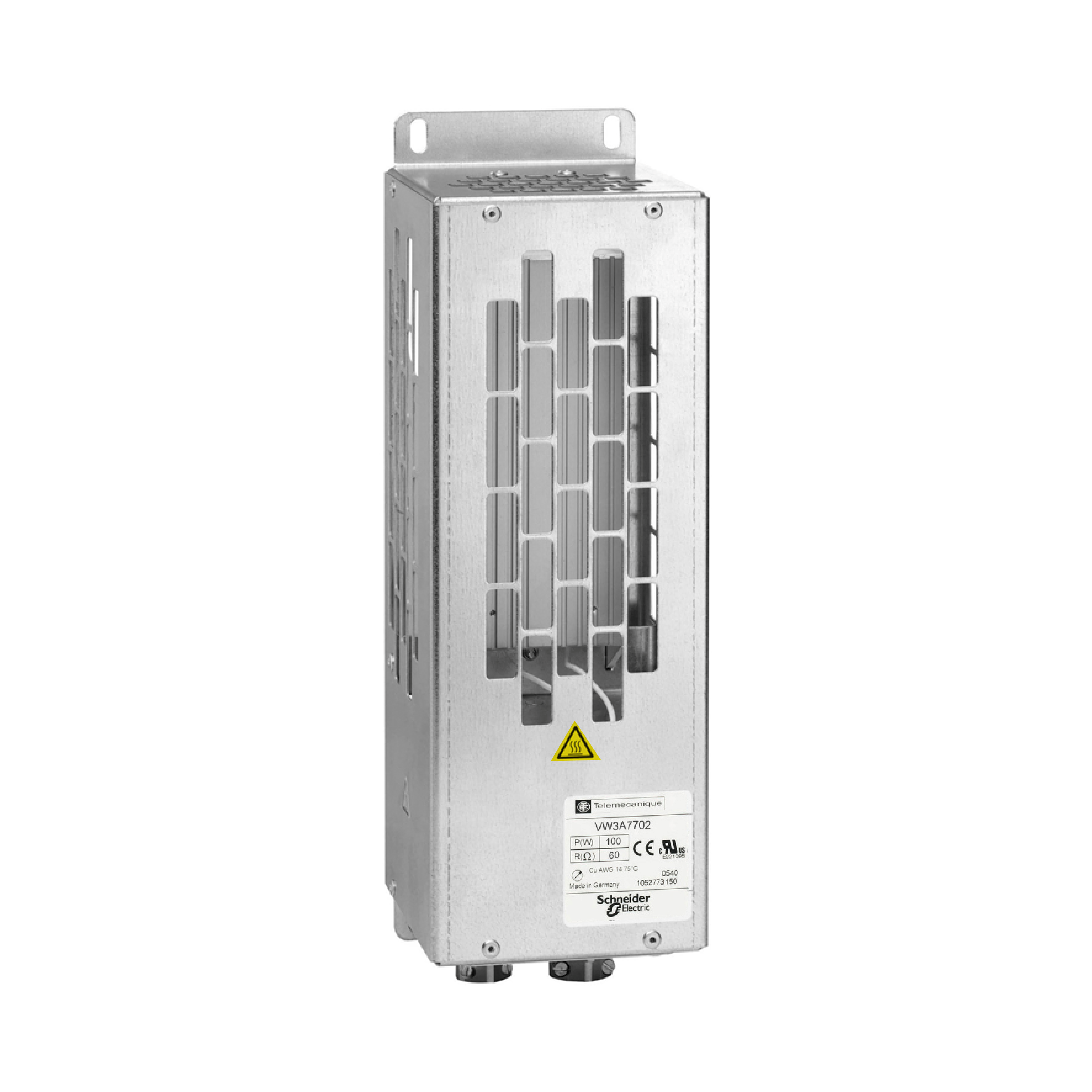 Schneider Electric Braking Resistor, IP 20, 4.2Ohm, 62 kW Schneider Electric Braking Resistor, IP 20, 4.2Ohm, 62 kW