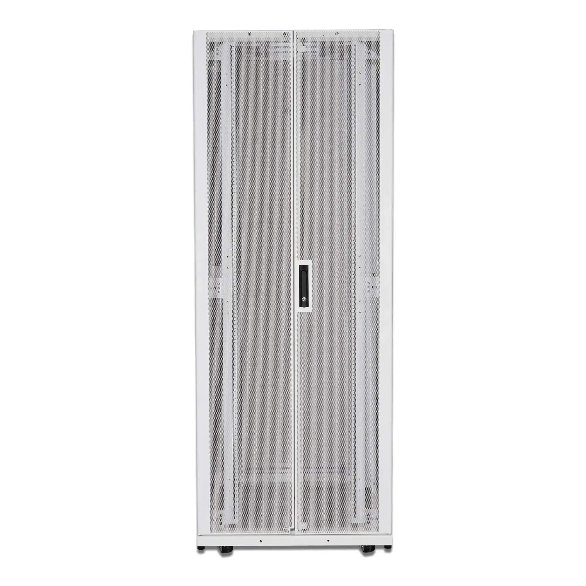 APC AR3340W NetShelter SX Netzwerkgehäuse mit weißen Seitenteilen, 42 HE, 750 mm breit x 1200 mm tief (img_001)