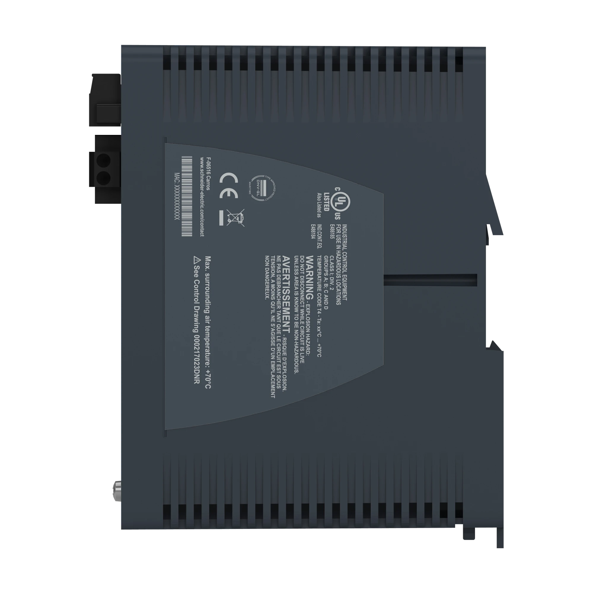 Schneider Electric MCSESM083F23F0H Modicon Managed Switch, 8 Ports for Copper (8TX 10/100 Mbps), Robust Design (img_006) Schneider Electric MCSESM083F23F0H Modicon Managed Switch, 8 Ports for Copper (8TX 10/100 Mbps), Robust Design (img_006)
