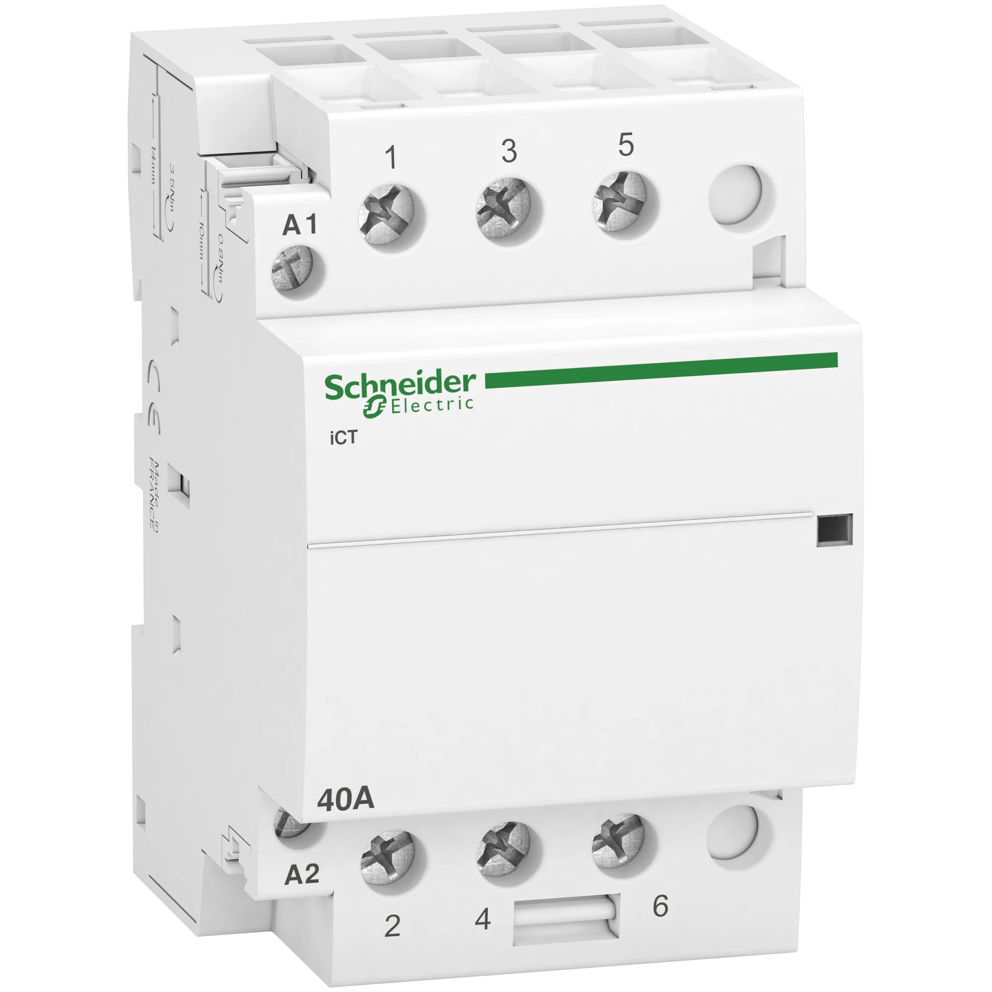 Schneider Electric A9C20843 Installation contactor iCT 40A 3S 220/240V 50Hz (img_001) Schneider Electric A9C20843 Installation contactor iCT 40A 3S 220/240V 50Hz (img_001)