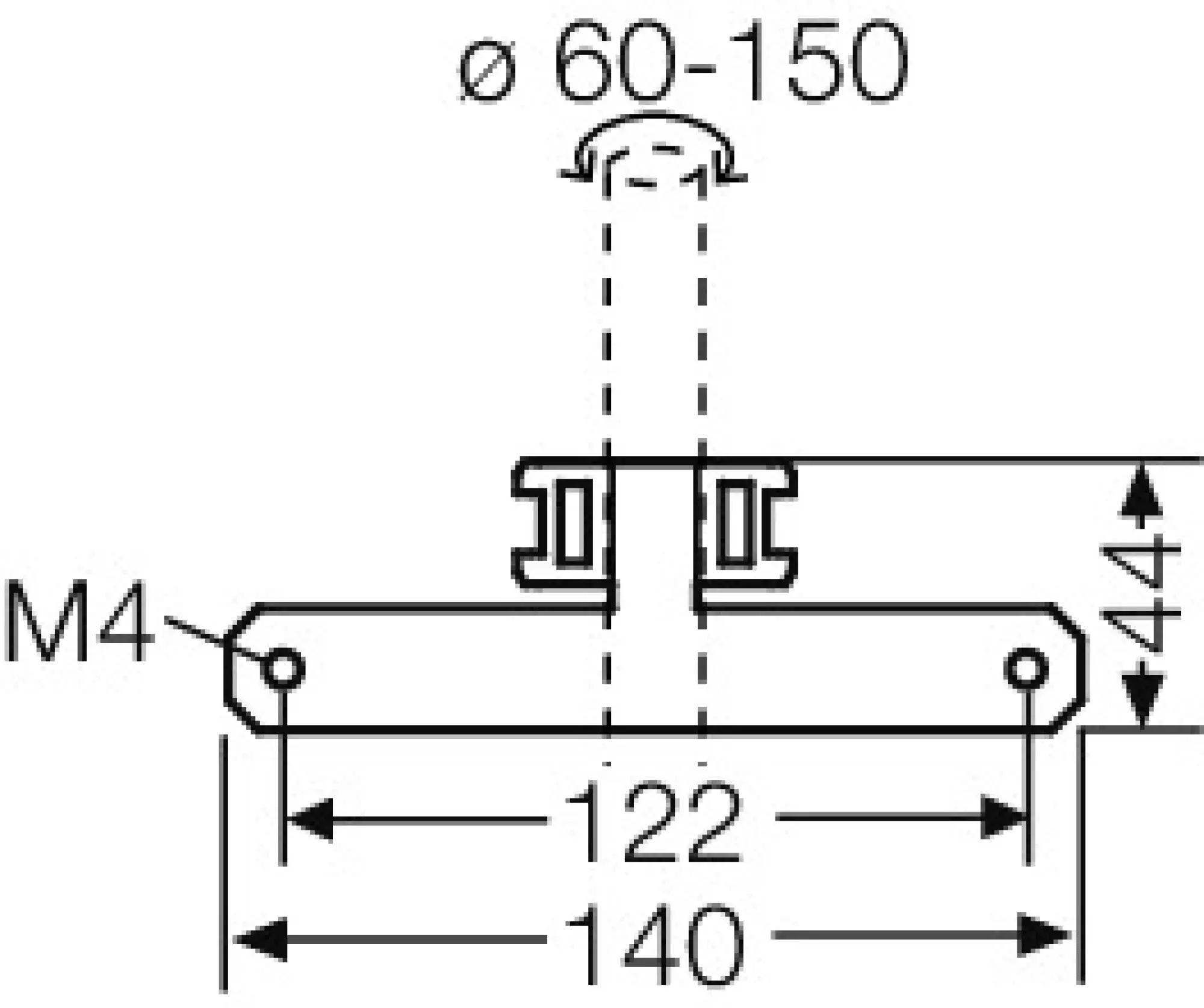 Hensel 20009191 Mastbefestigung Mi MB 1, für außenliegende Gehäusebefestigung Mi MB 1 (img_002) Hensel 20009191 Mastbefestigung Mi MB 1, für außenliegende Gehäusebefestigung Mi MB 1 (img_002)