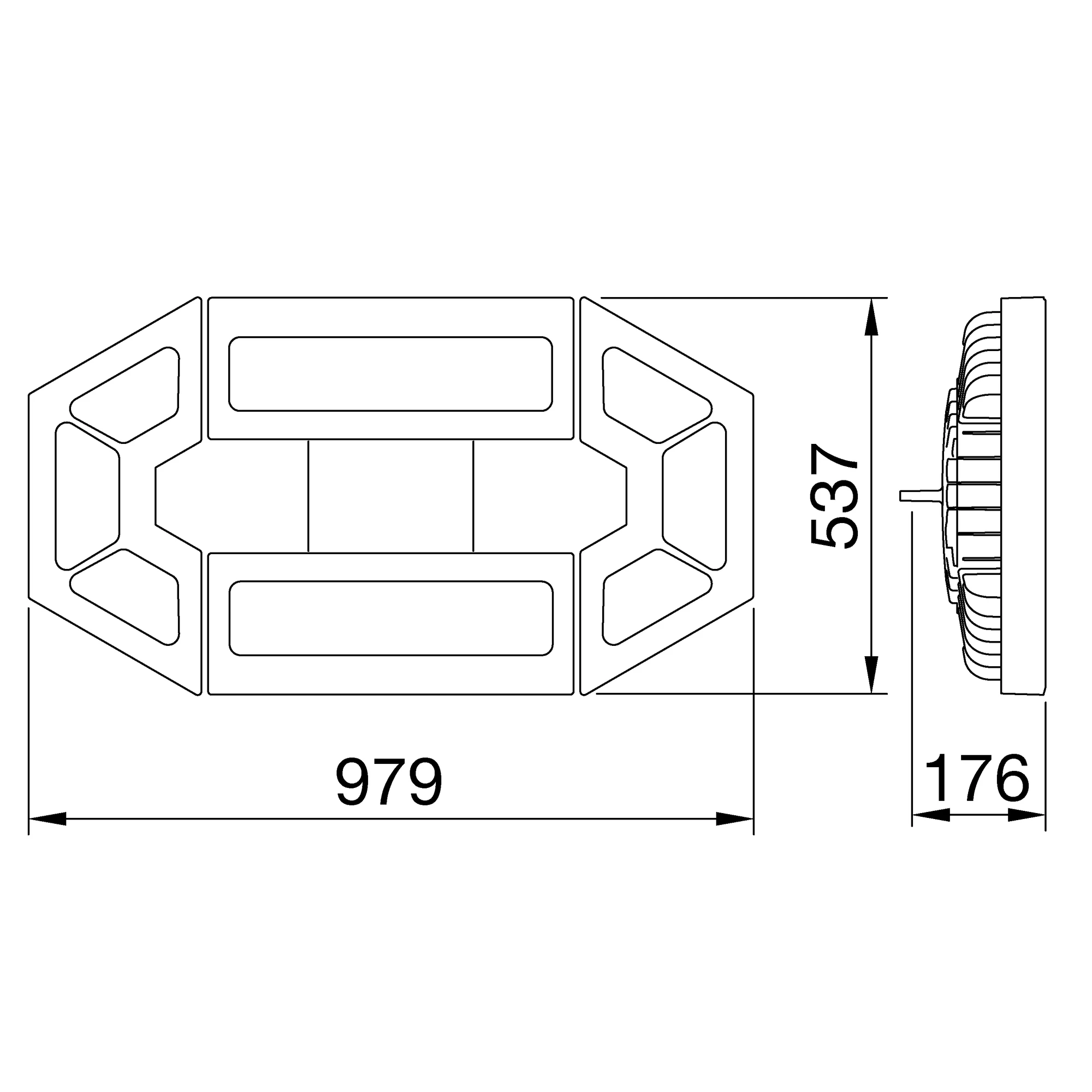 GEWISS GWS6384GD ESALITE HB - 48K - 90° OPTIC - DALI - 4000 K (CRI 80) - IP66 - CLASS I - RAL 9006 GREY (img_002) GEWISS GWS6384GD ESALITE HB - 48K - 90° OPTIC - DALI - 4000 K (CRI 80) - IP66 - CLASS I - RAL 9006 GREY (img_002)