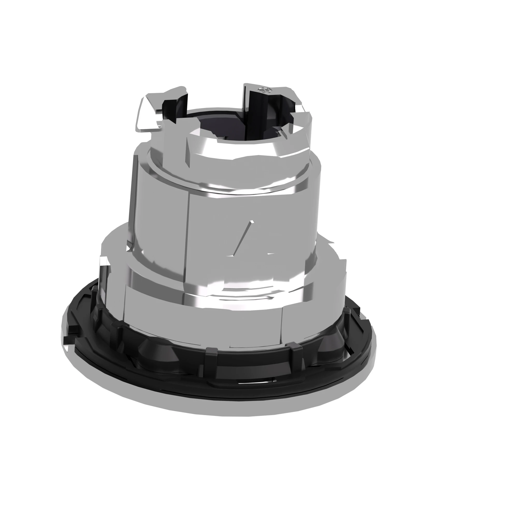 Schneider Electric ZB4FW183 Illuminated pushbutton, front element, Harmony XB4F, metal, 30mm, yellow, protruding, unmarked, for universal LED (img_005)