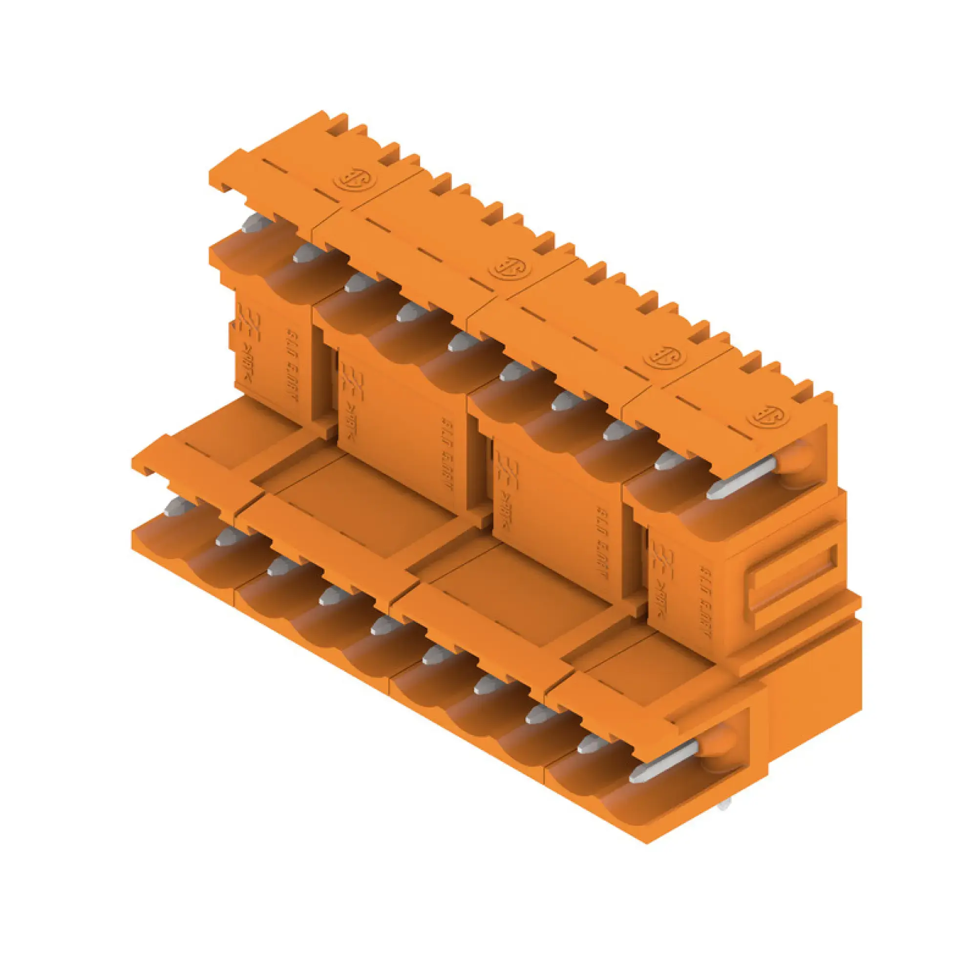 Weidmüller 1725250000 PCB connector (board connection), 250 V, 17 A, Pitch in mm: 5.08, Number of poles: 20, THT solder connection, Box (img_001)