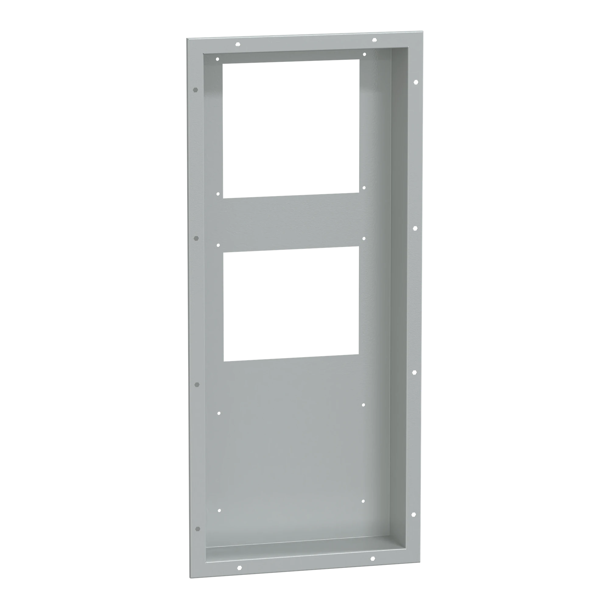 Schneider Electric NSYCUACC036DG Kit for semi-flush mounting for wall-mounted cooling units, networked, Climasys CU, 1.2 - 1.6k - 2kW (img_001)