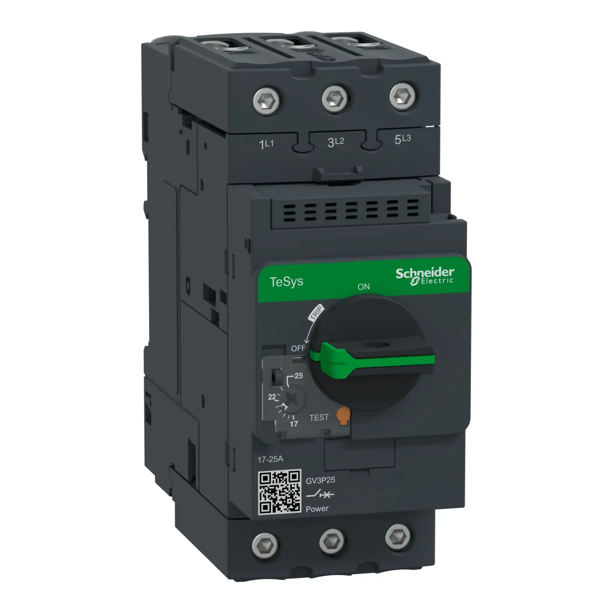 Schneider Electric GV3P25 Motor Protection Switch, 3p, 17-25A, Magnetic Trip (img_005)