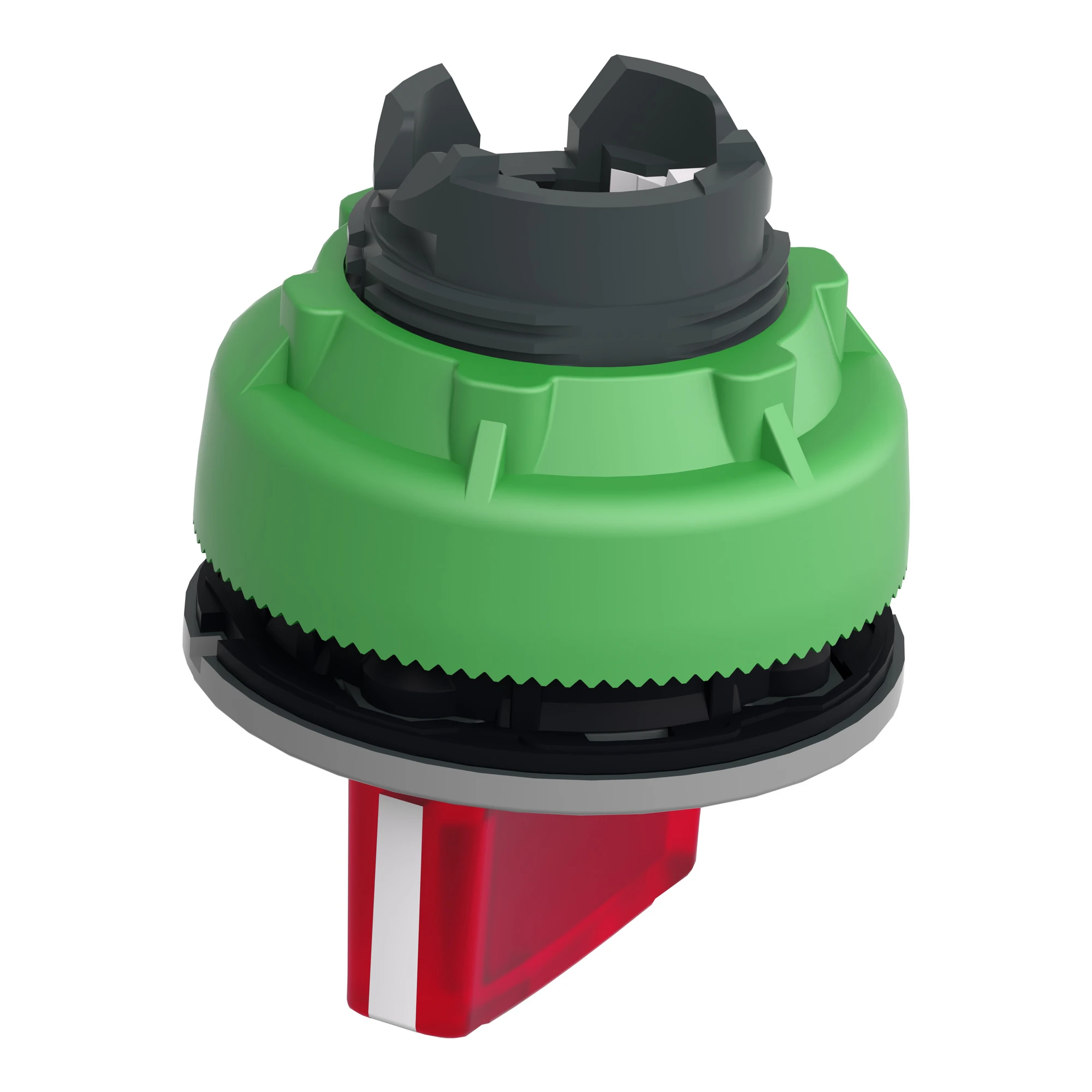 Schneider Electric ZB5FK1243C0 Illuminated Selector Switch, Front Element, Harmony XB5F, Plastic, 30mm, Red, for Universal LED, 2 Positions, Latching (img_004) Schneider Electric ZB5FK1243C0 Illuminated Selector Switch, Front Element, Harmony XB5F, Plastic, 30mm, Red, for Universal LED, 2 Positions, Latching (img_004)