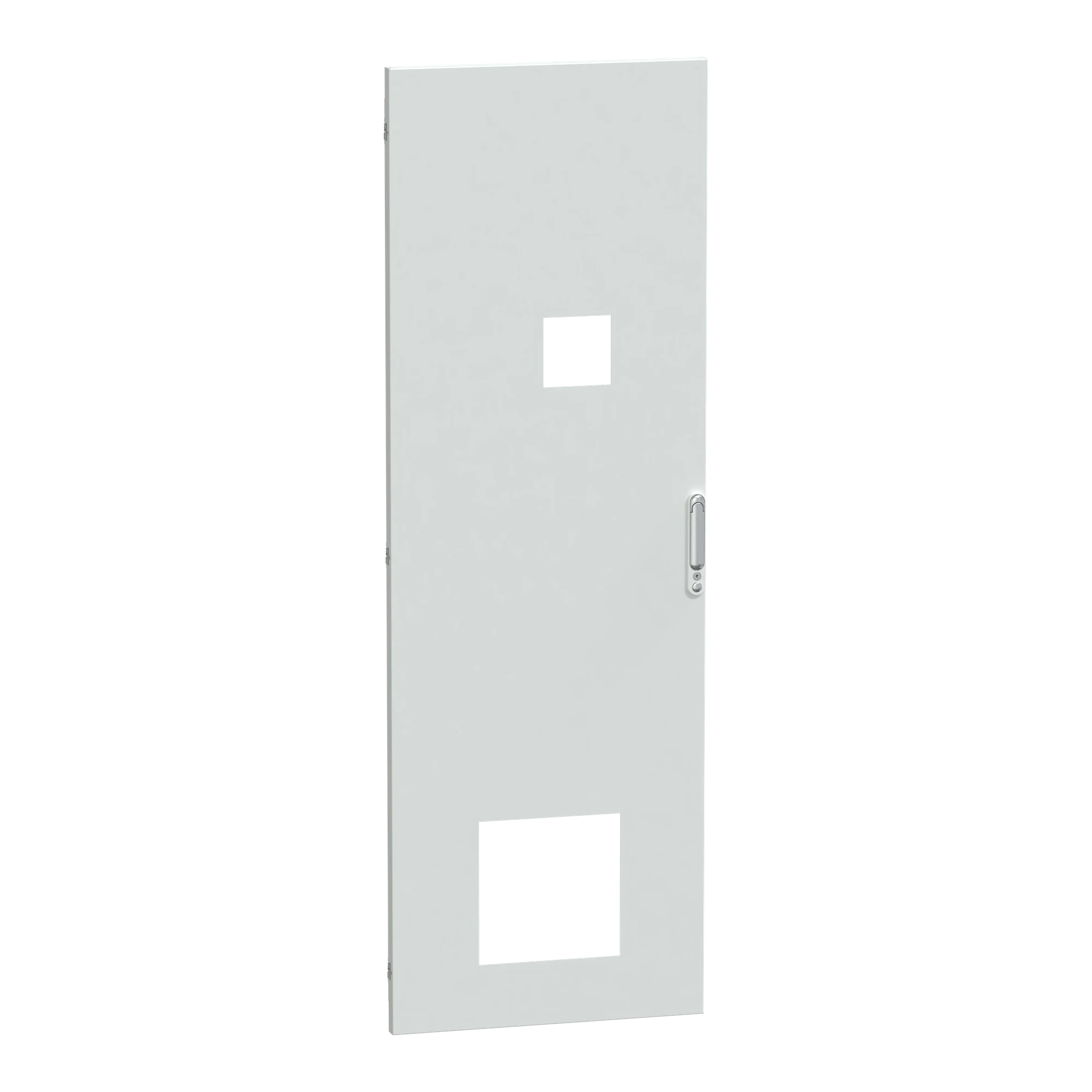 Schneider Electric LVS03970 PrismaSeT-P, Door, with Cutout for Reactive Power Compensation, Hinges on Left, IP30, Width=650mm (img_001) Schneider Electric LVS03970 PrismaSeT-P, Door, with Cutout for Reactive Power Compensation, Hinges on Left, IP30, Width=650mm (img_001)