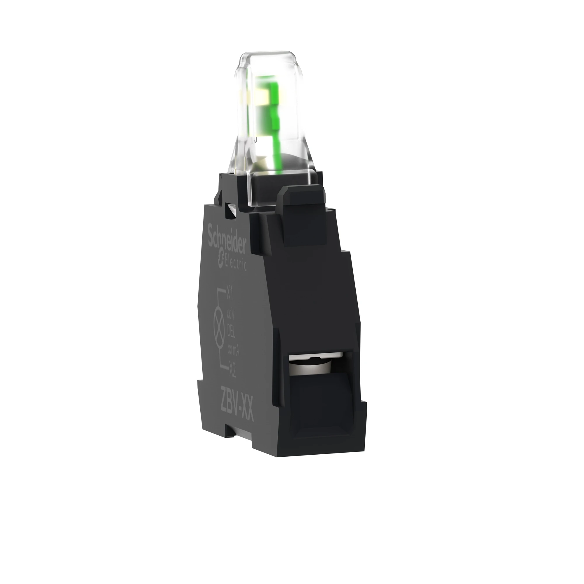 Schneider Electric ZBV18B1 Universal LED Module, Harmony XB4 and XB5, Flashing Light, White, Screw Terminal, 24V ACDC (img_006)