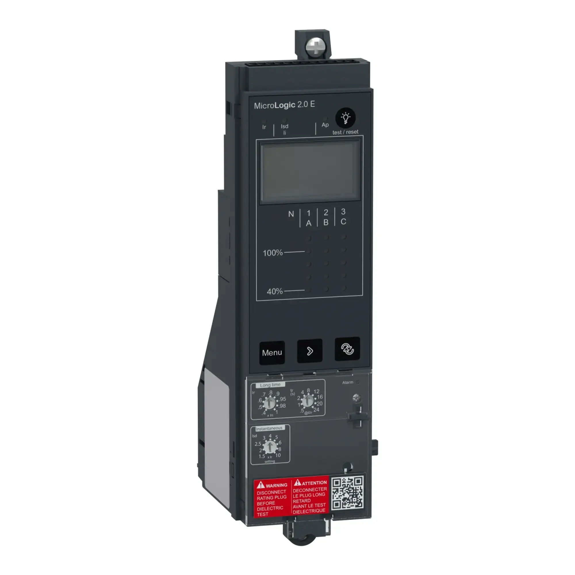 Schneider Electric C2EFM MicroLogic 2.0E Release Unit for ComPacT NS630b to NS3200 in Fixed Mount and with Toggle, Basic Protection (img_002)