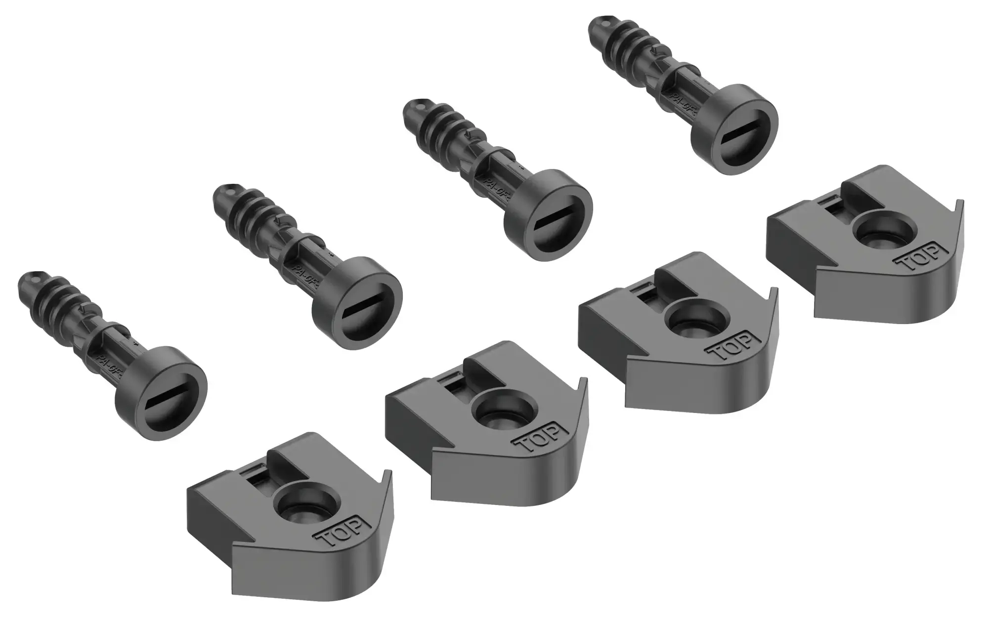 Spelsberg 72204001 Screw set, deep black (img_001)