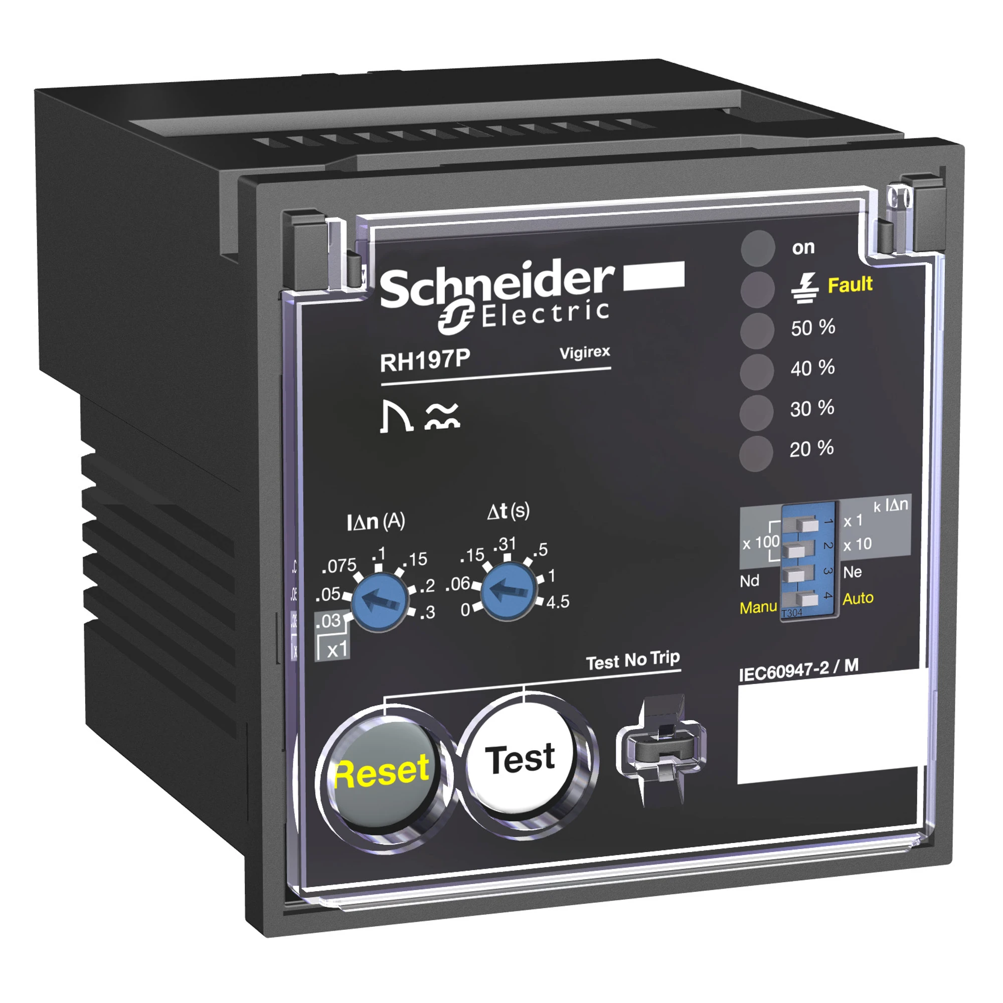 Schneider Electric 56508 Ground Fault Relay RH197p, 0.03-30A, 0-4.5 s, 415 V (img_001) Schneider Electric 56508 Ground Fault Relay RH197p, 0.03-30A, 0-4.5 s, 415 V (img_001)