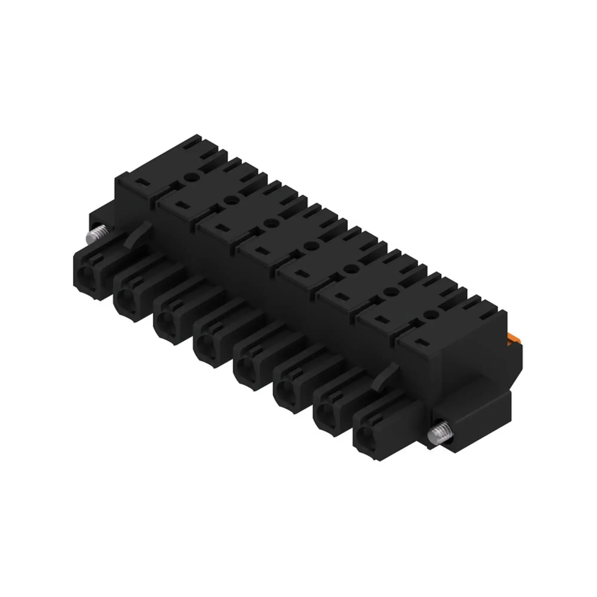 Weidmüller 1227520000 PCB connector (wire connection), 1000 V, 29 A, Pitch in mm: 7.62, 2.5 mm², Number of poles: 8, PUSH IN with actuator, Box (img_001) Weidmüller 1227520000 PCB connector (wire connection), 1000 V, 29 A, Pitch in mm: 7.62, 2.5 mm², Number of poles: 8, PUSH IN with actuator, Box (img_001)