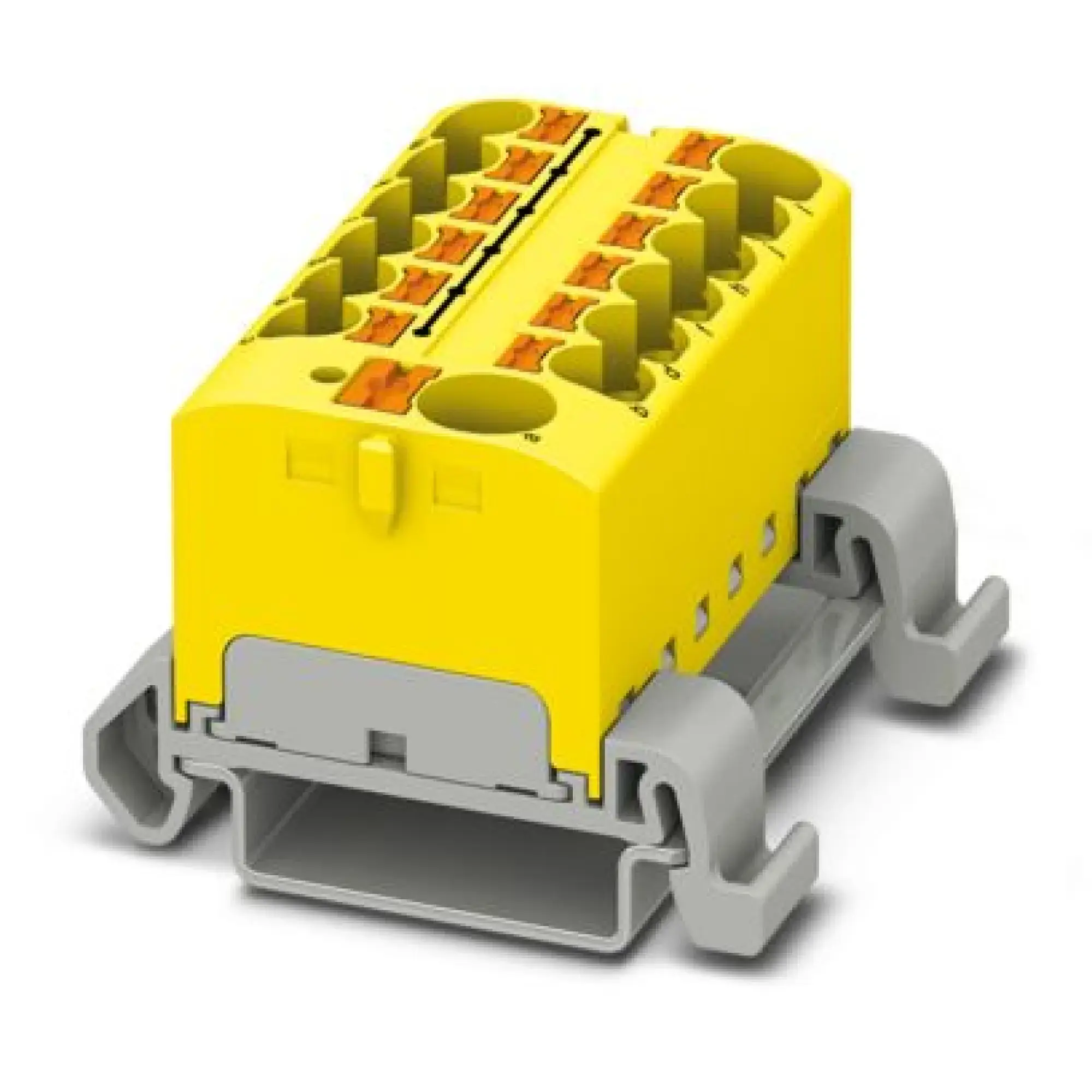 Phoenix Contact 3273752 Distribution block PTFIX 10/12X4-NS35A YE (img_001)