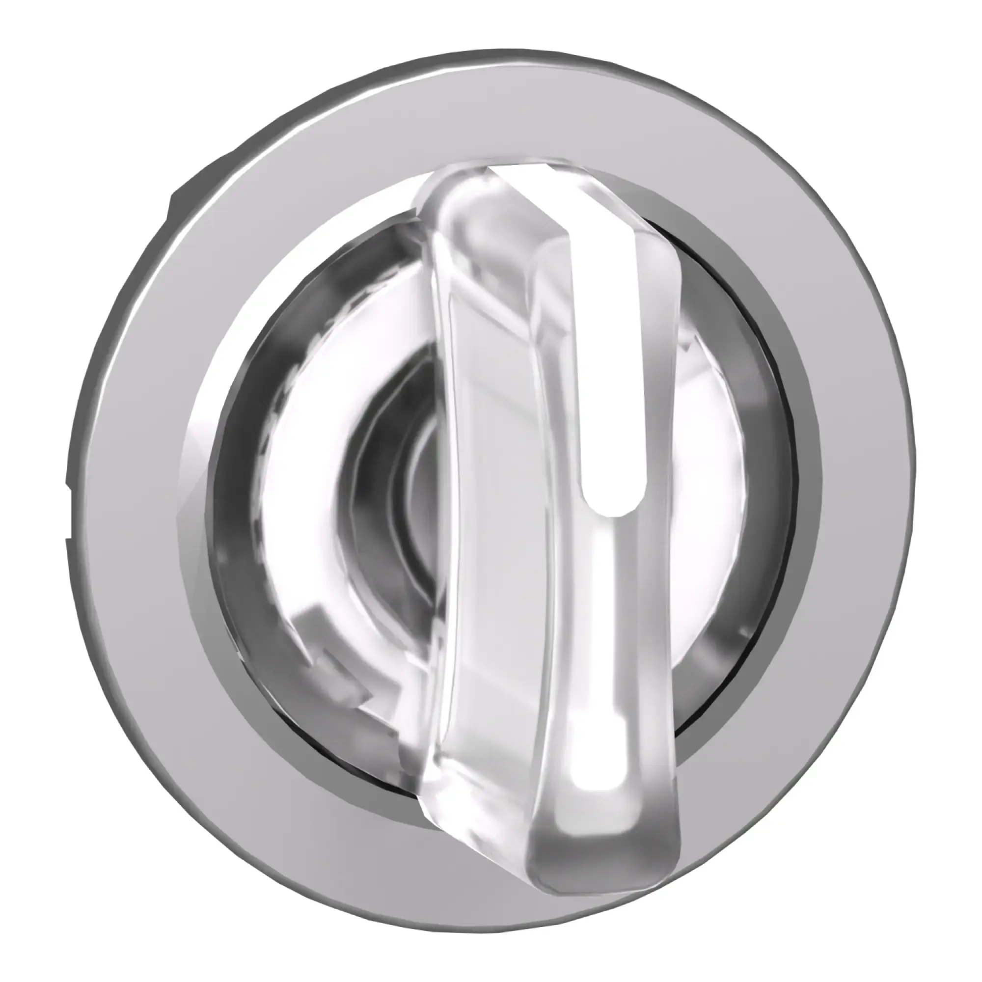 Schneider Electric ZB4FK1813 Illuminated selector switch, front element, Harmony XB4F, metal, 30mm, white, for universal LED, 3 positions, momentary right (img_009)