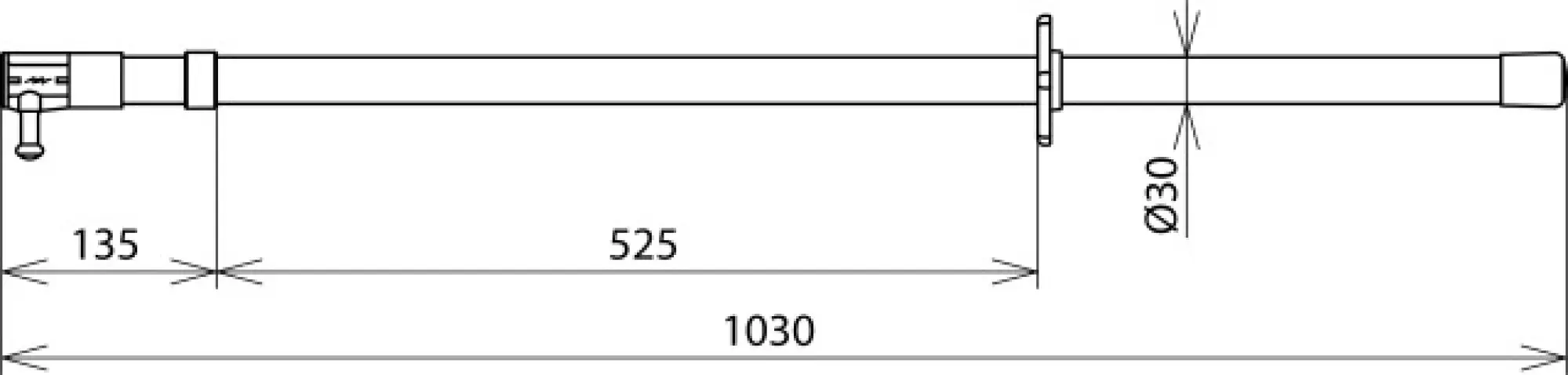 Dehn 763610 Switching stick 36kV L 1030mm (img_002) Dehn 763610 Switching stick 36kV L 1030mm (img_002)