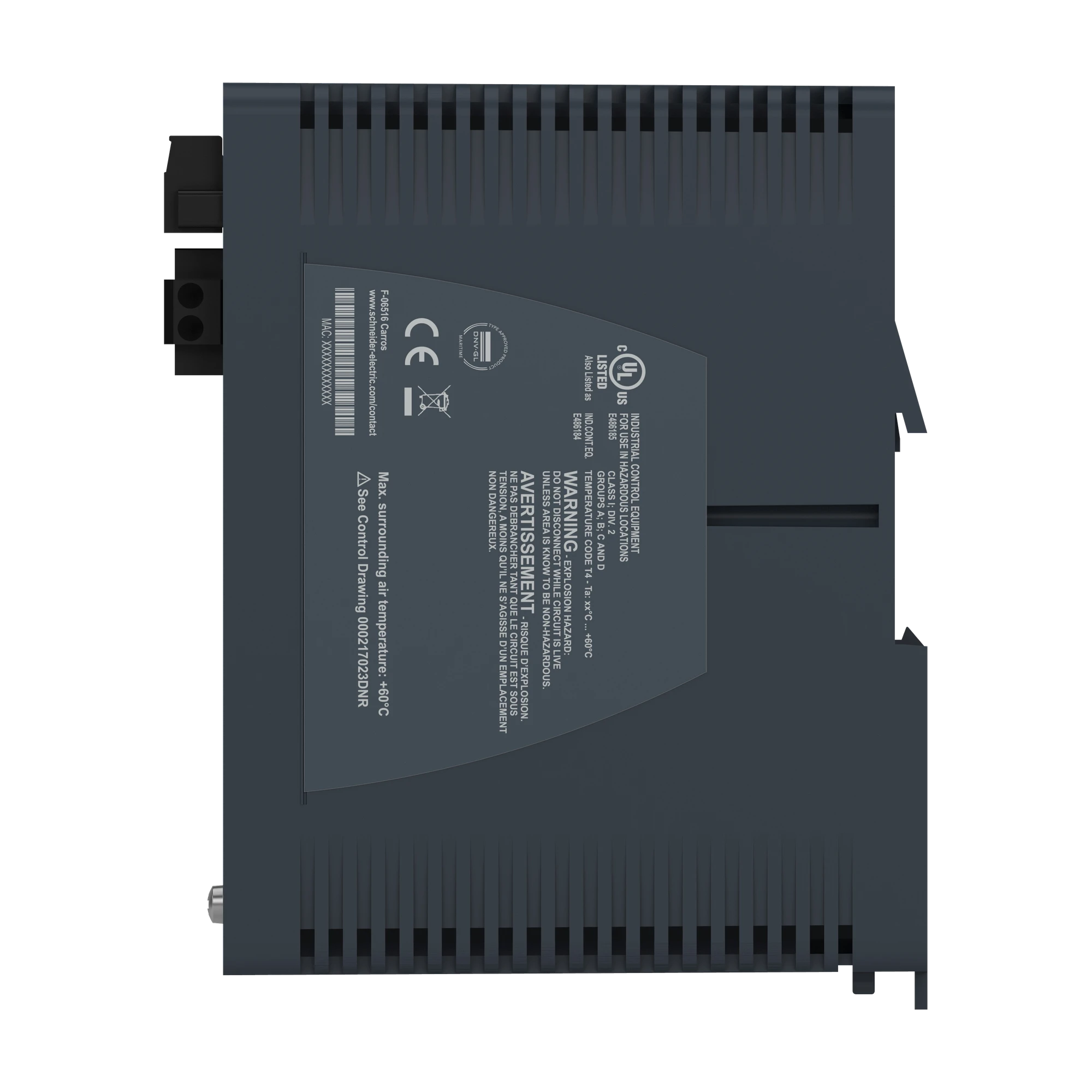 Schneider Electric MCSESM103F2CS0 Modicon Managed Switch, 8 Copper Ports (8TX 10/100 Mbps) + 2 Singlemode Fiber Ports (2FX-SM 100 Mbps) (img_006) Schneider Electric MCSESM103F2CS0 Modicon Managed Switch, 8 Copper Ports (8TX 10/100 Mbps) + 2 Singlemode Fiber Ports (2FX-SM 100 Mbps) (img_006)