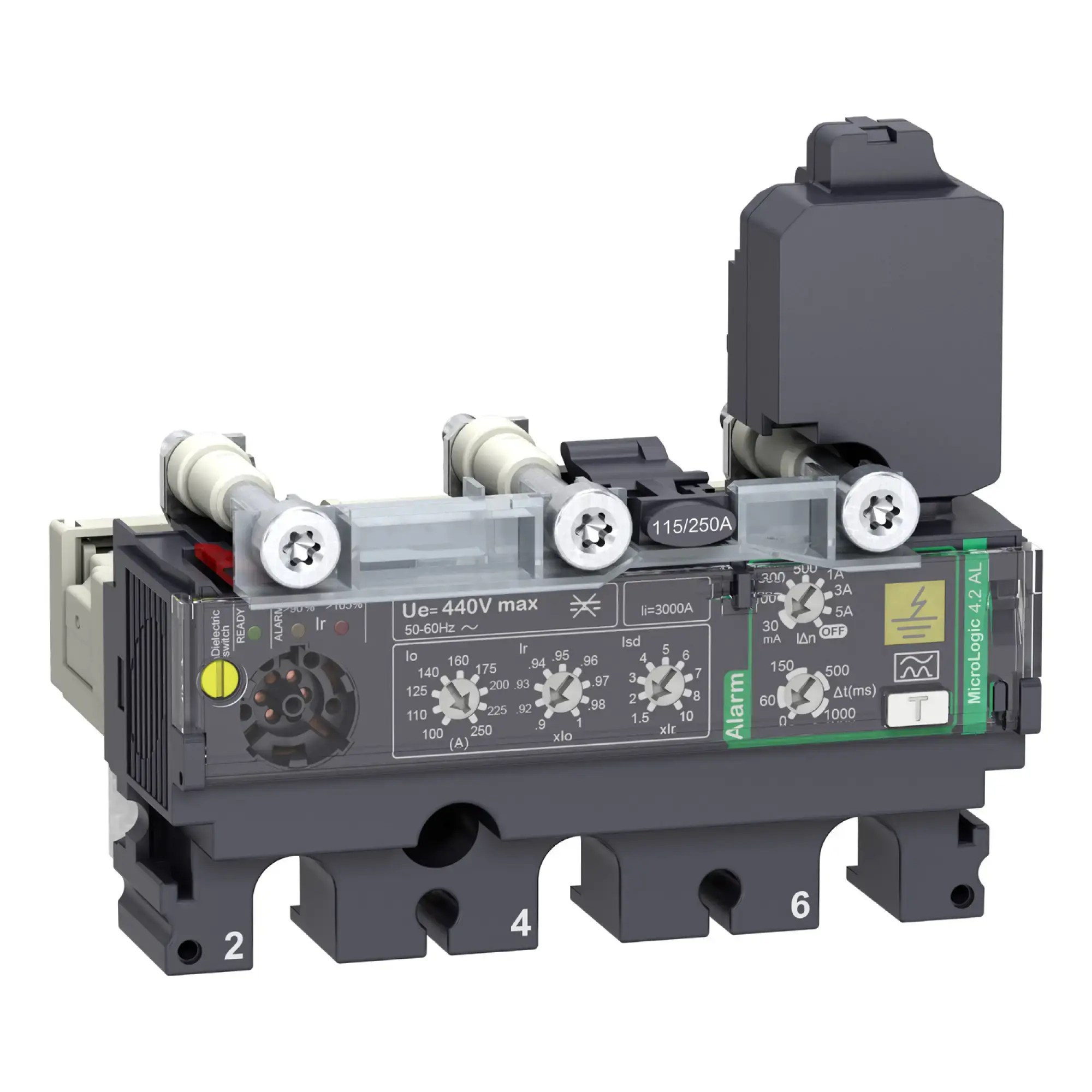 Schneider Electric C1634A160 Electronic Trip Unit MicroLogic 4.2 AL 160A 3P3D for Circuit Breaker ComPacT NSX160-250 (img_002)