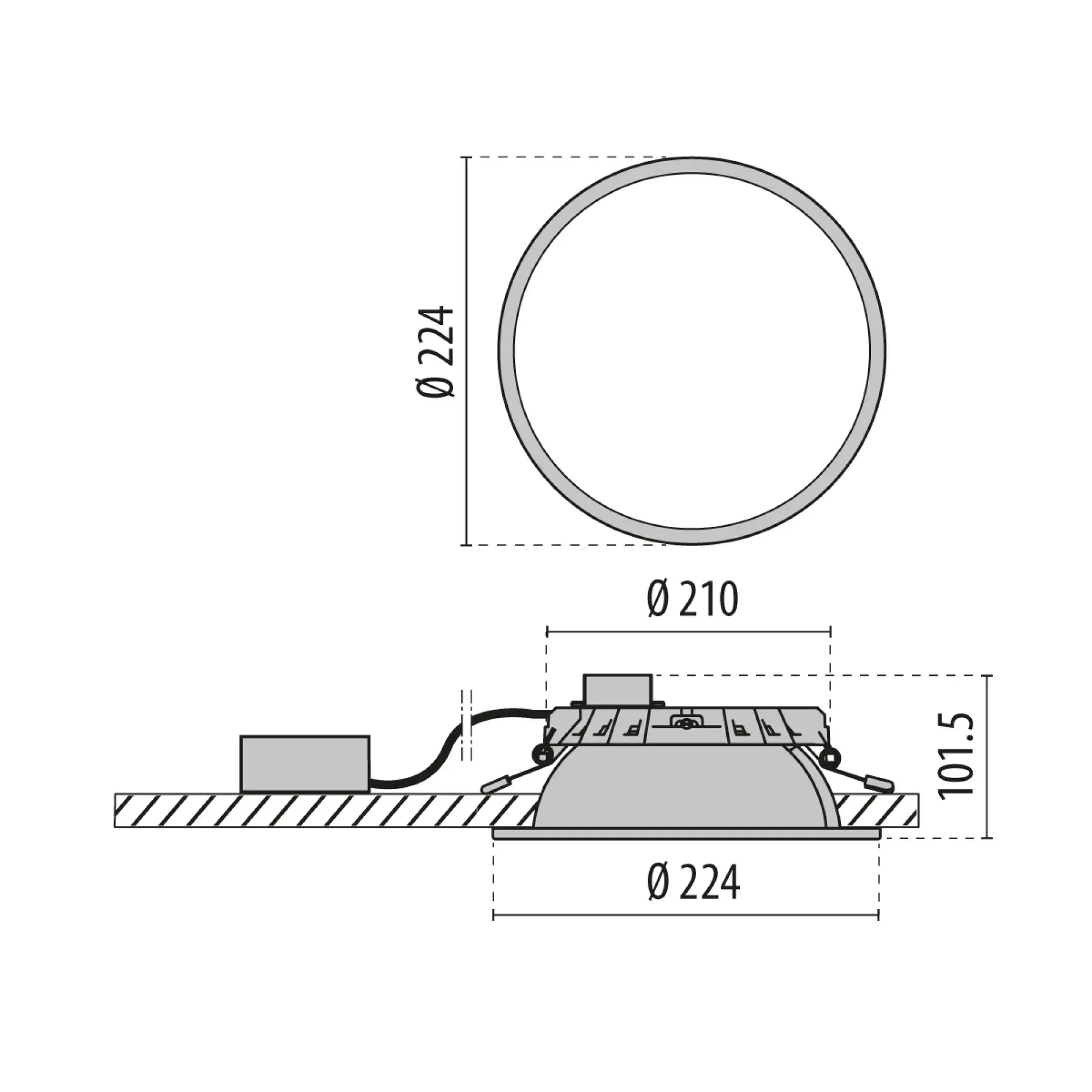 Performance iN Lighting 3109853 LED-Downlight 4000K 18,5/24W statisch Notlicht 1h 3109853 (img_003)