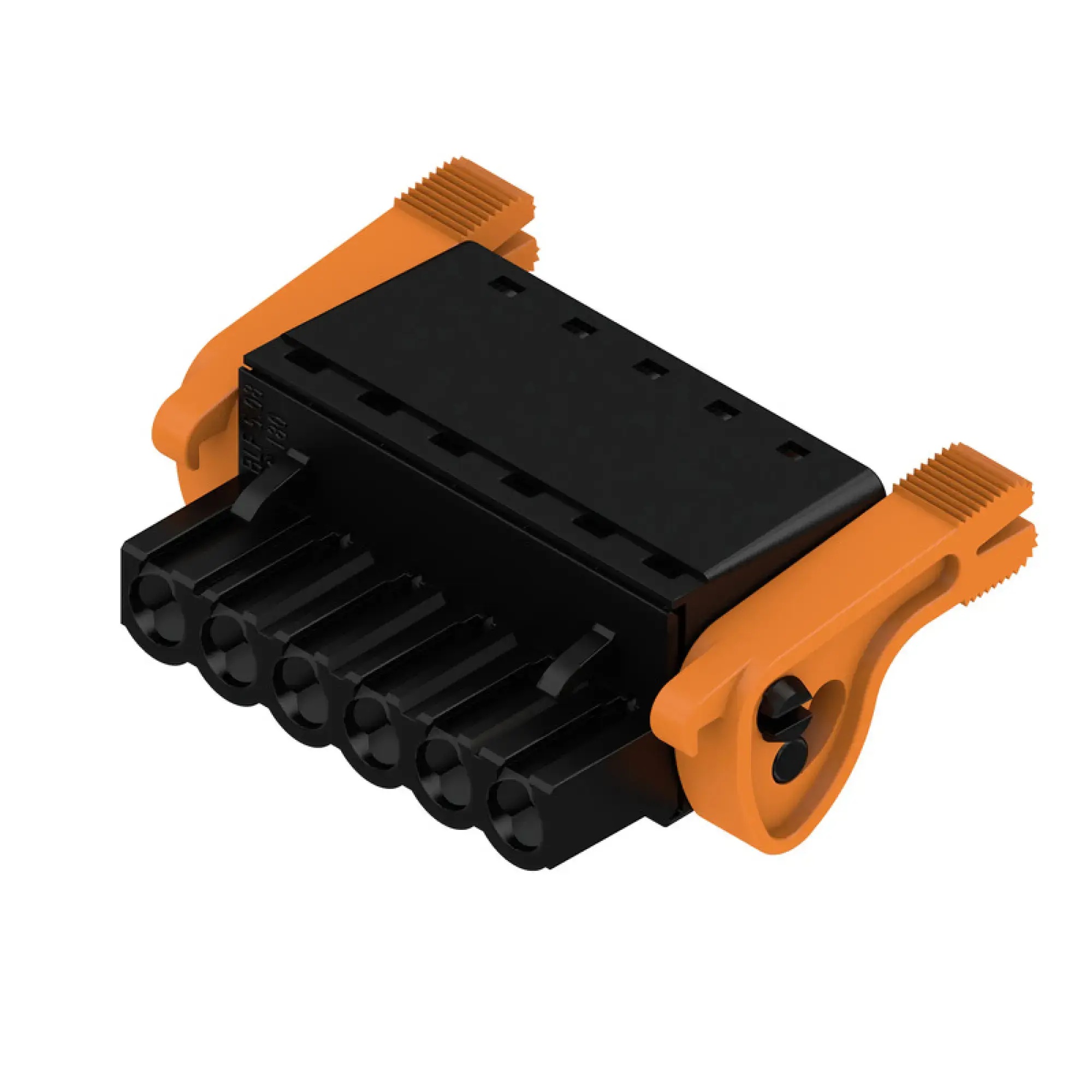 Weidmüller 1014160000 PCB connector (wire connection), 320 V, 24 A, Pitch in mm: 5.08, 3.31 mm², Number of poles: 6, PUSH IN with actuator, Box (img_001)