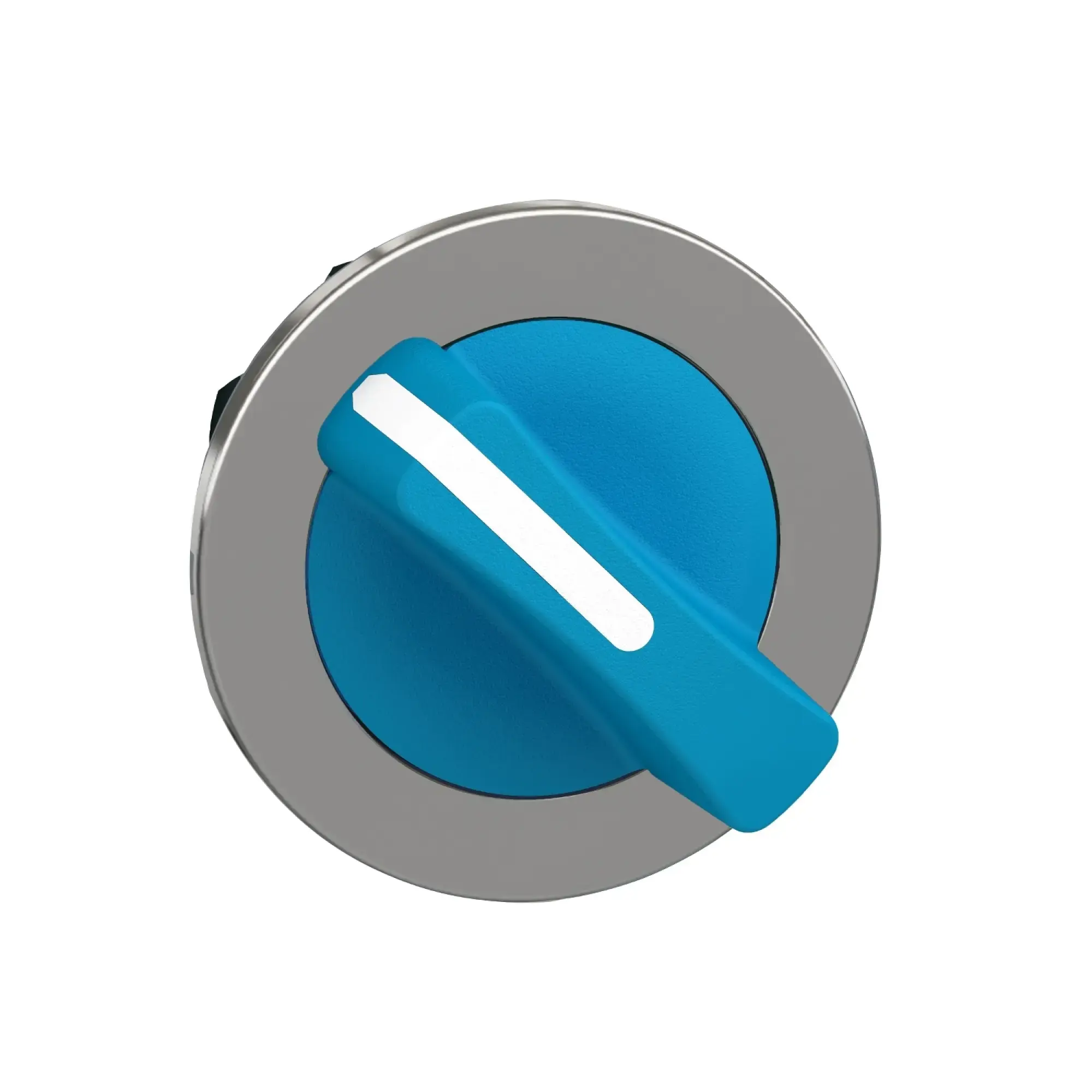 Schneider Electric ZB4FD206 Selector switch, front element, Harmony XB4F, metal, 30mm, blue, 2 positions, latching (img_002) Schneider Electric ZB4FD206 Selector switch, front element, Harmony XB4F, metal, 30mm, blue, 2 positions, latching (img_002)